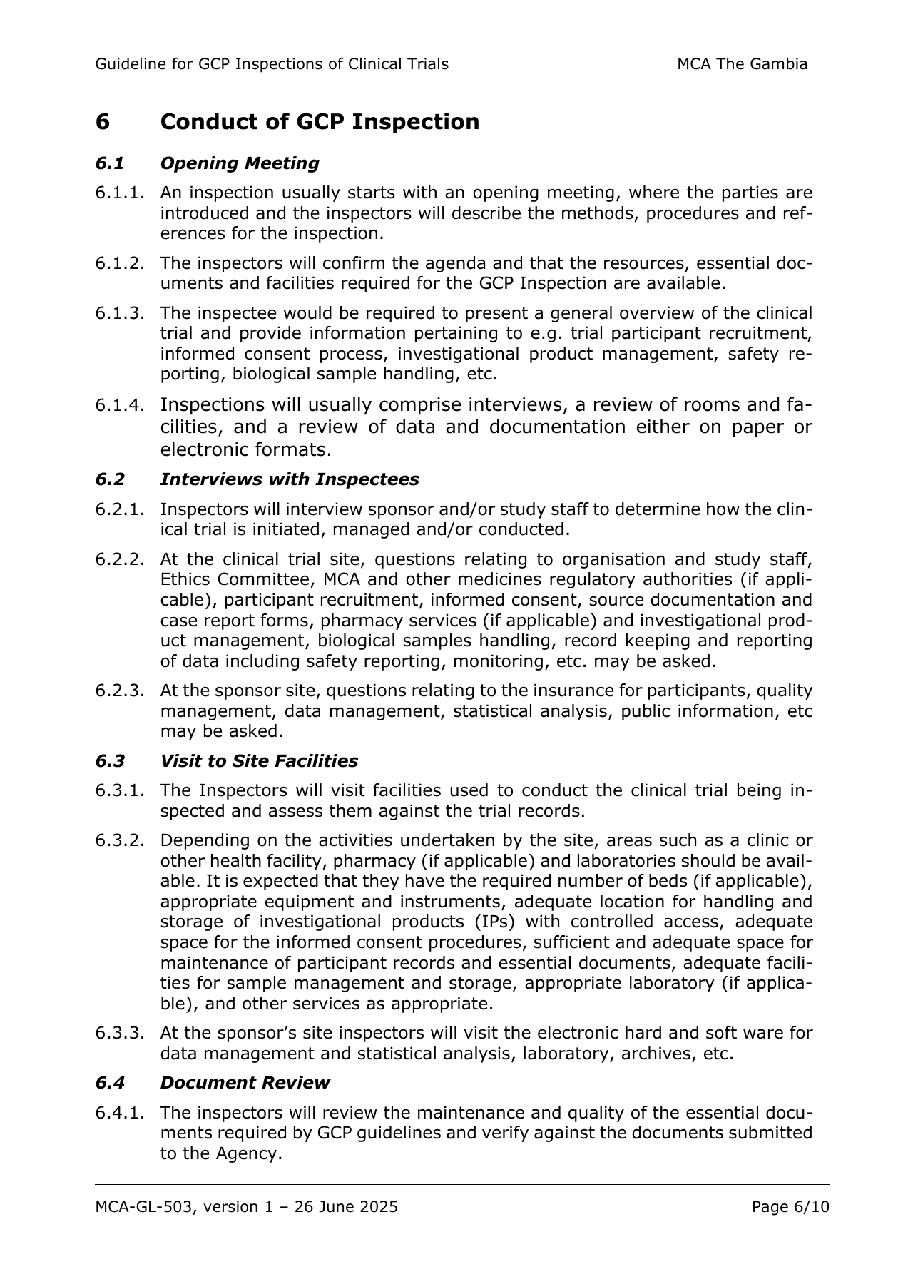 Original PDF page 6 — retained source fields, tables and layout.