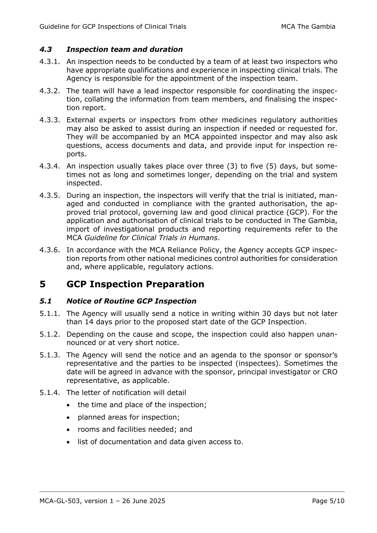 Original PDF page 5 — retained source fields, tables and layout.