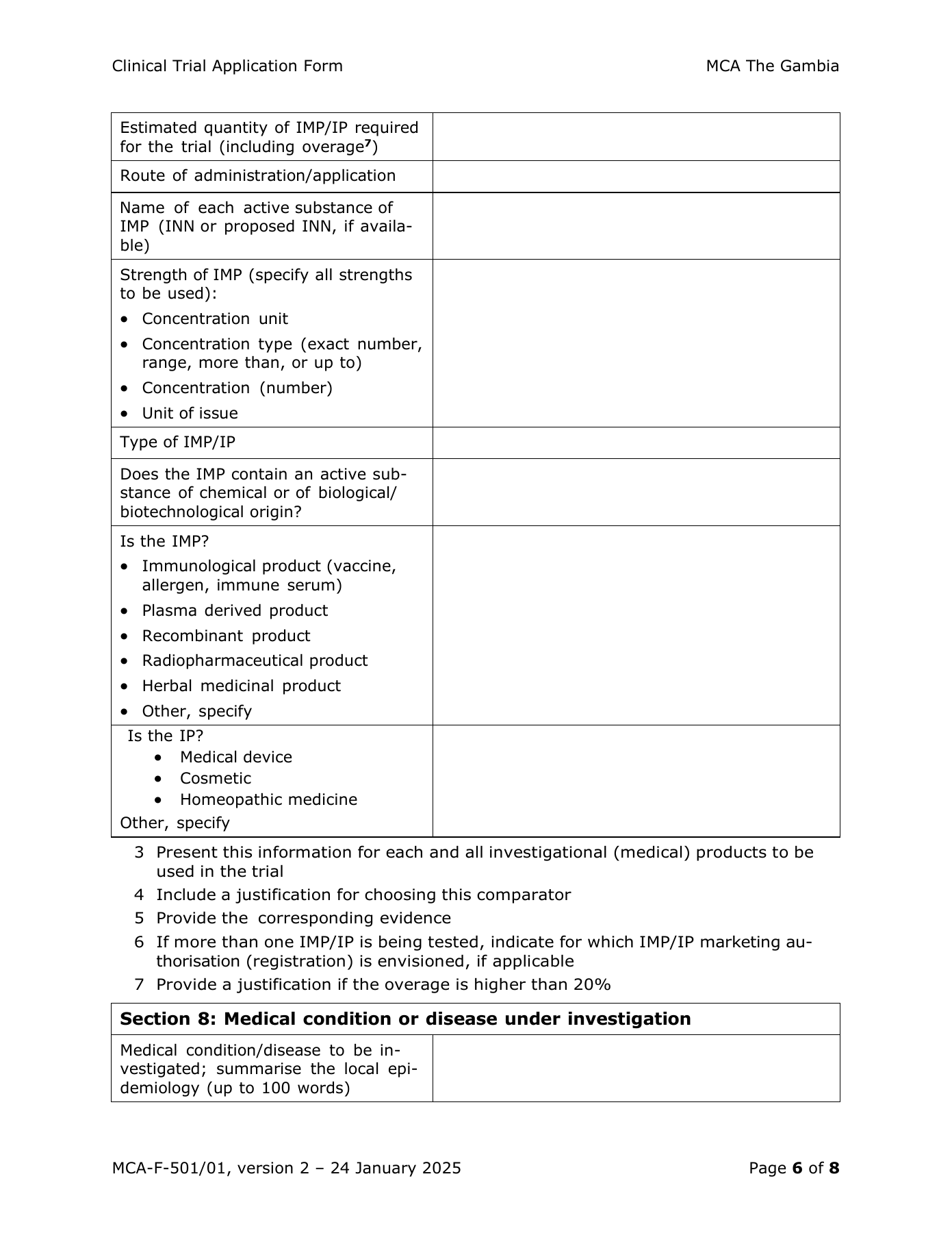 Original PDF page 6 — retained source fields, tables and layout.