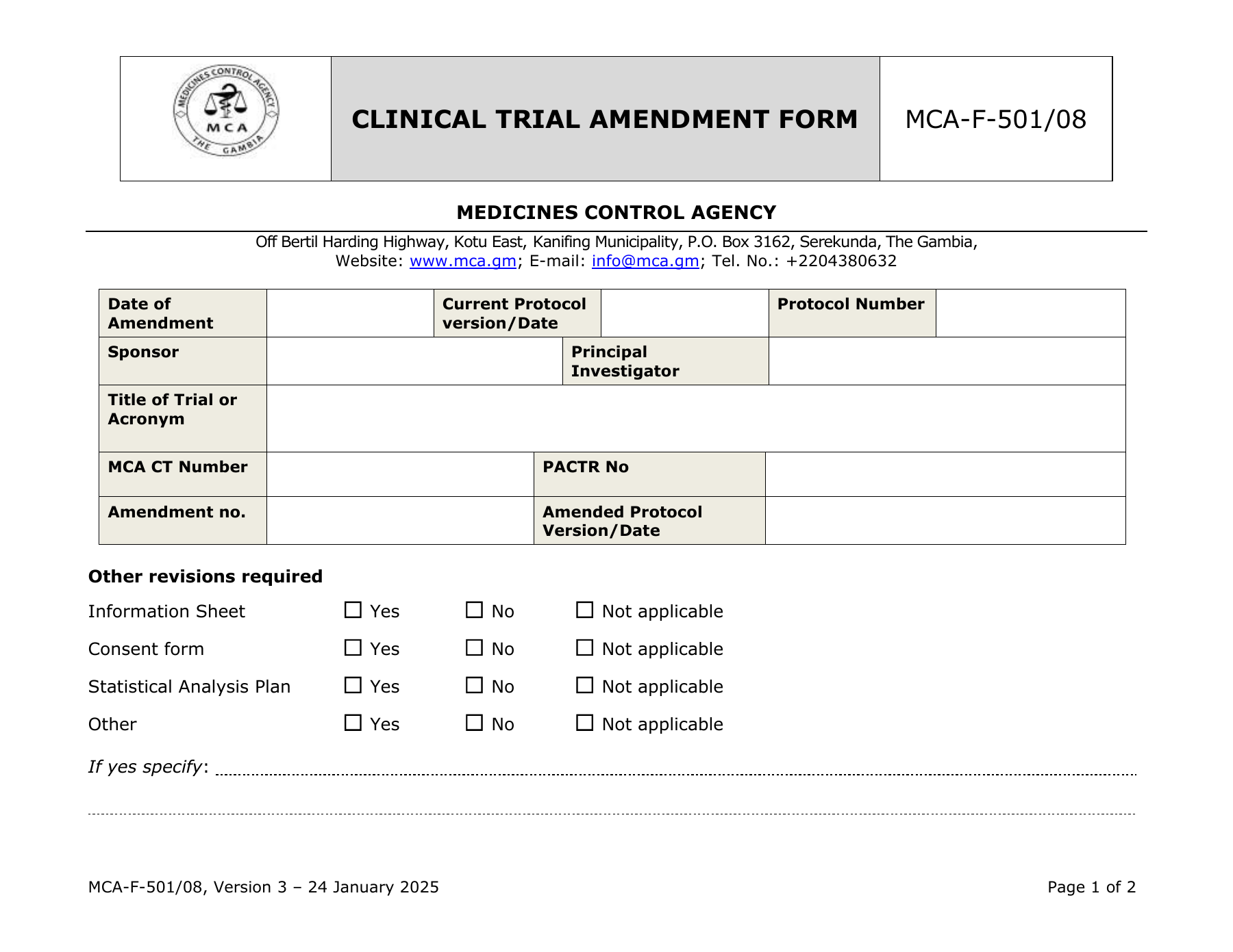 Original PDF page 1 — retained source fields, tables and layout.