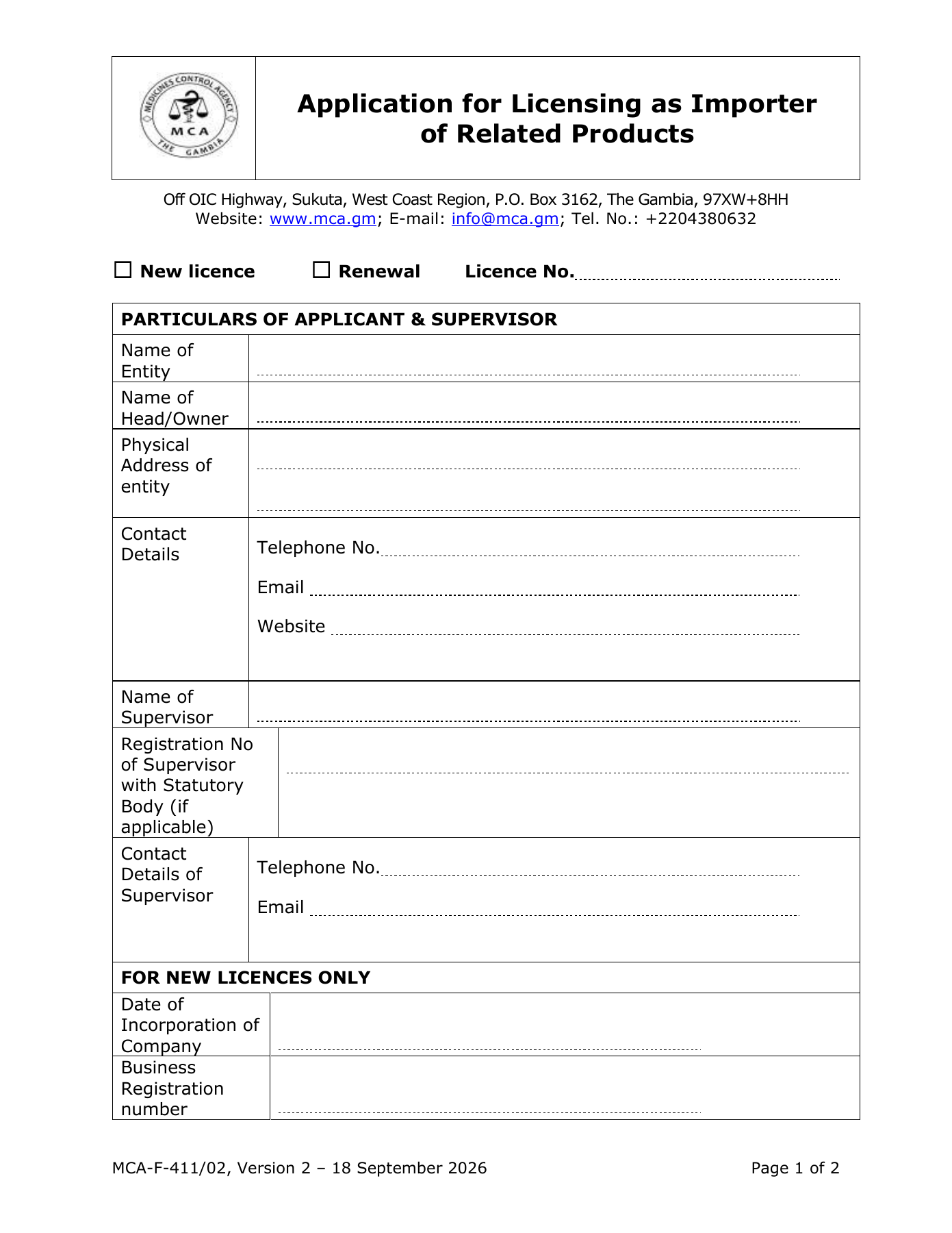 Original PDF page 1 — retained source fields, tables and layout.