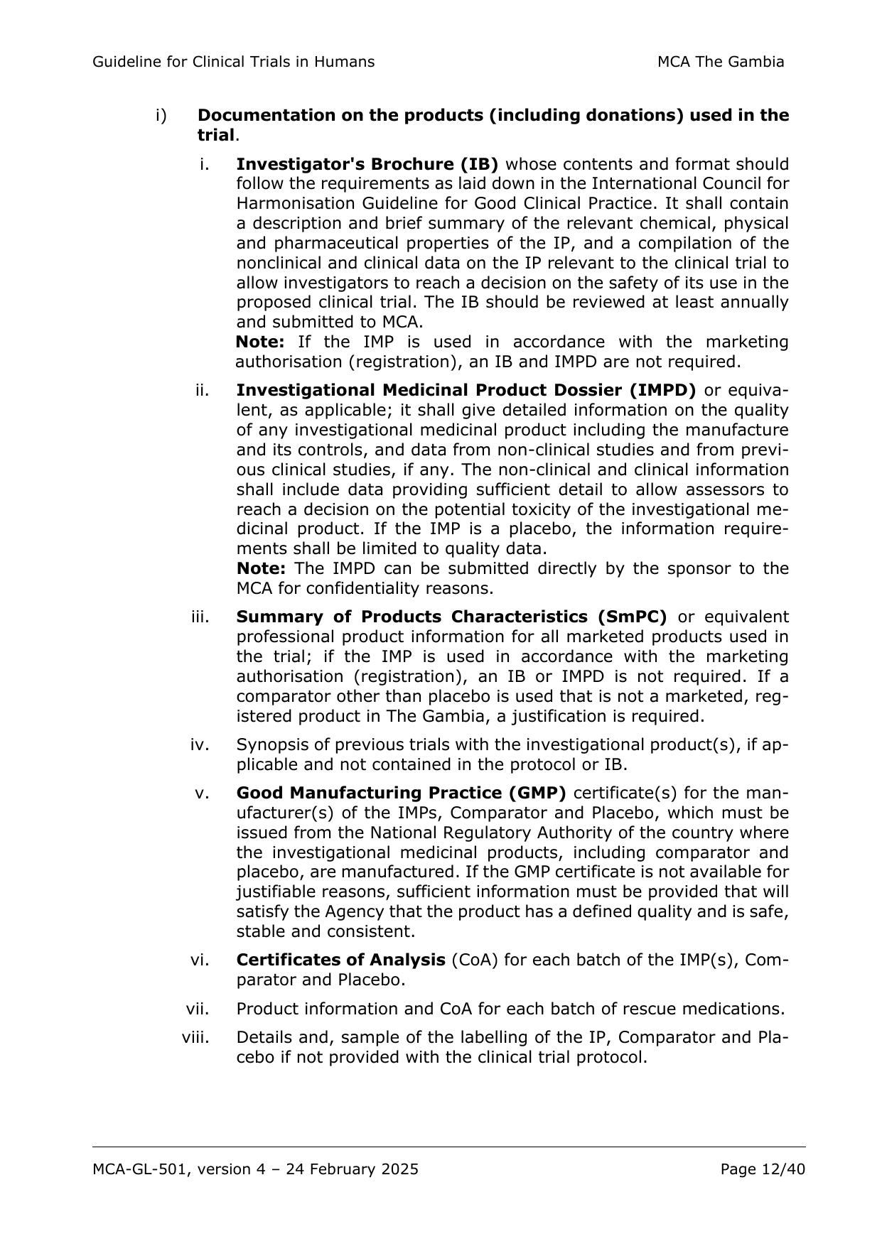 Original PDF page 12 — retained source fields, tables and layout.