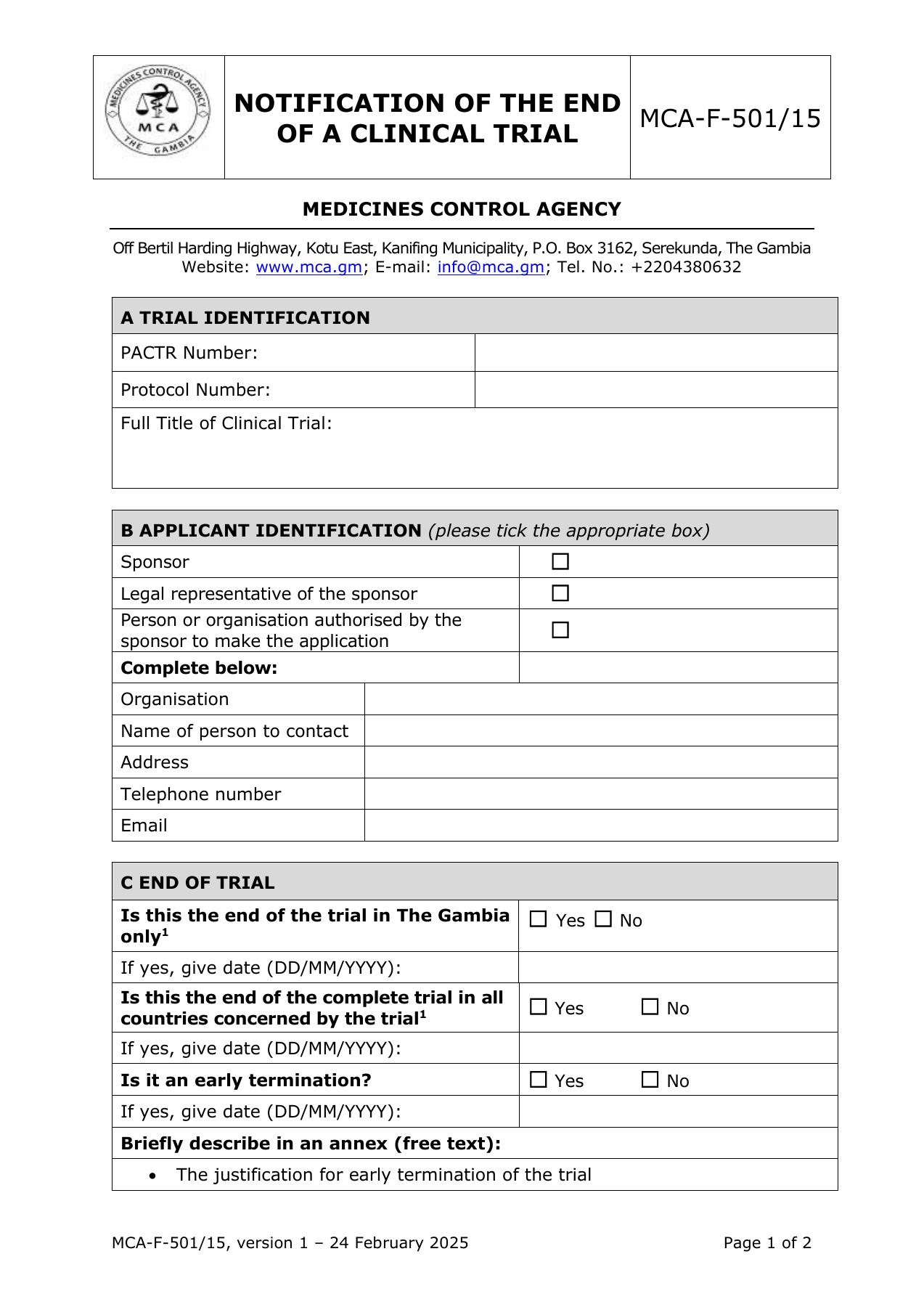 Original PDF page 1 — retained source fields, tables and layout.