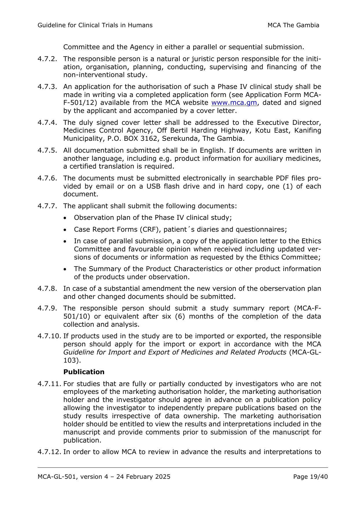 Original PDF page 19 — retained source fields, tables and layout.