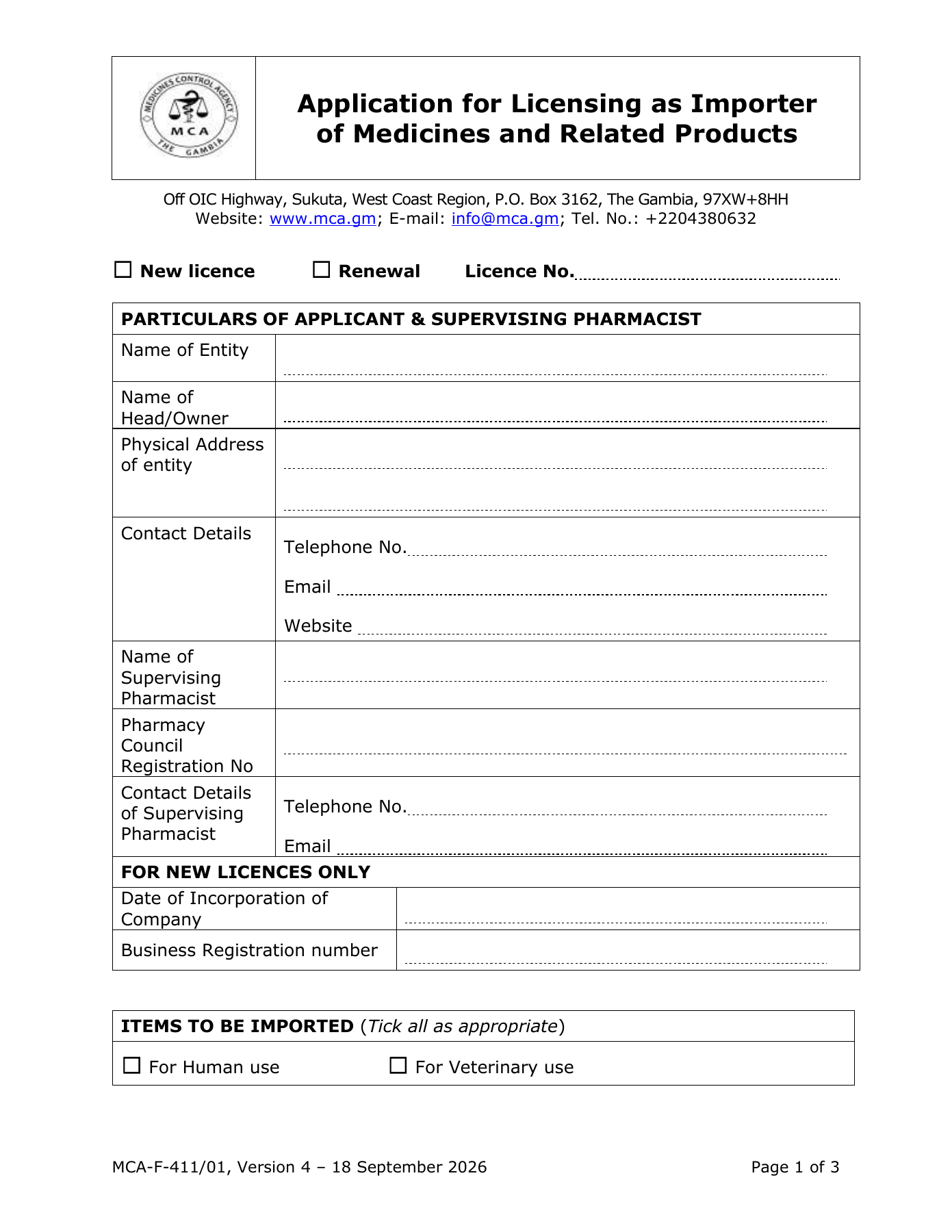 Original PDF page 1 — retained source fields, tables and layout.
