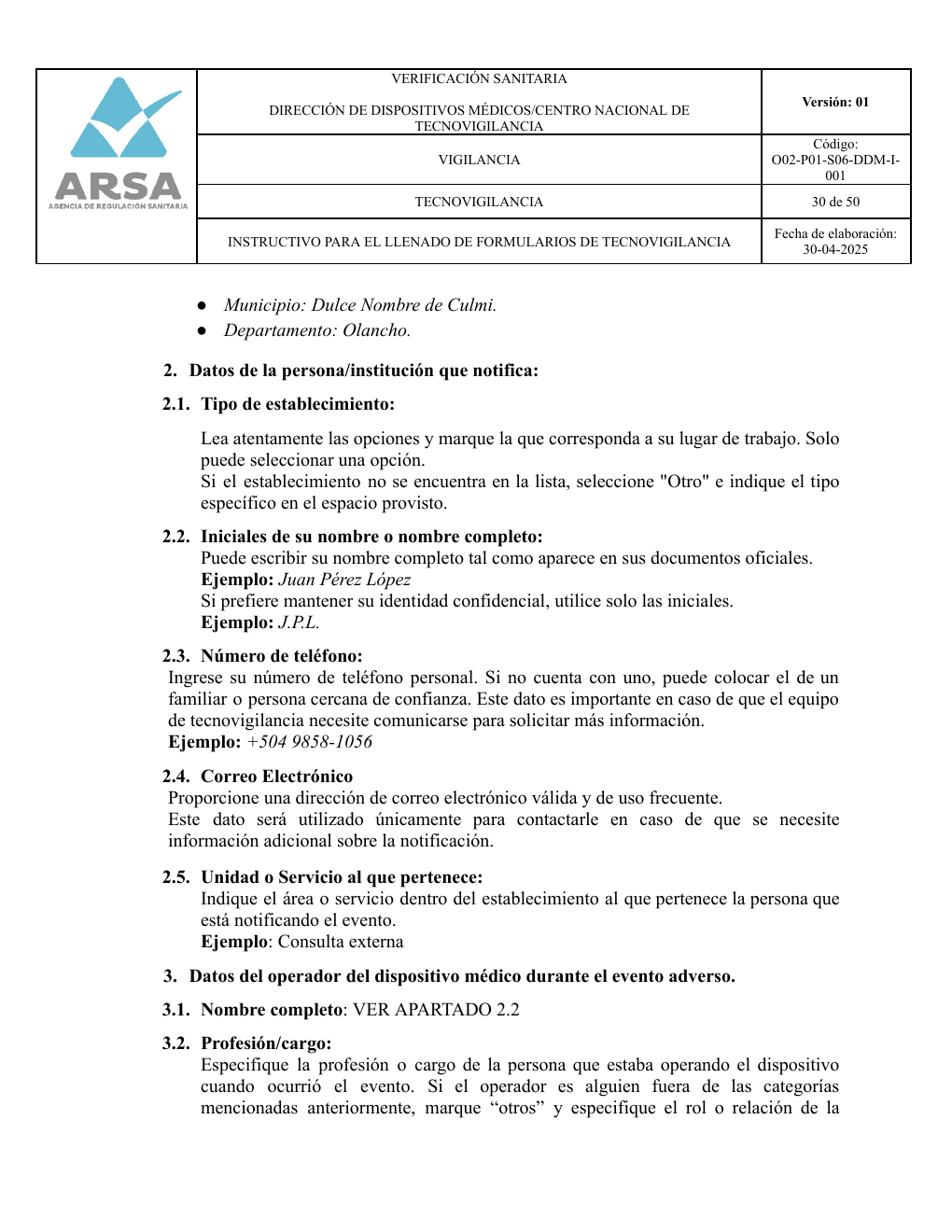 Original PDF page 30 — retained source fields, tables and layout.