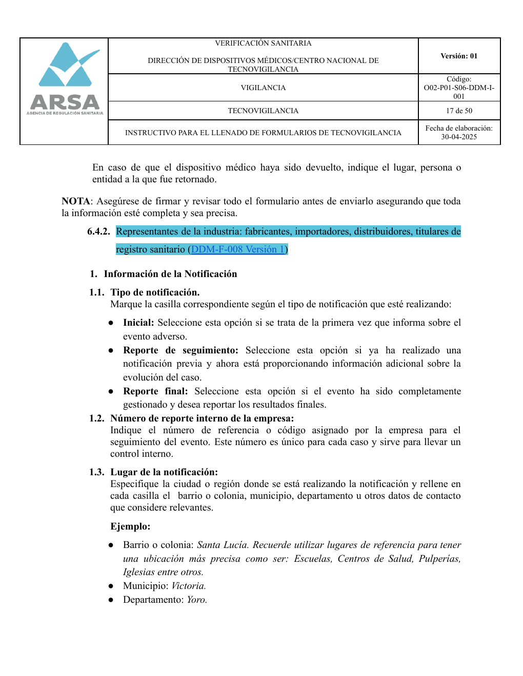 Original PDF page 17 — retained source fields, tables and layout.