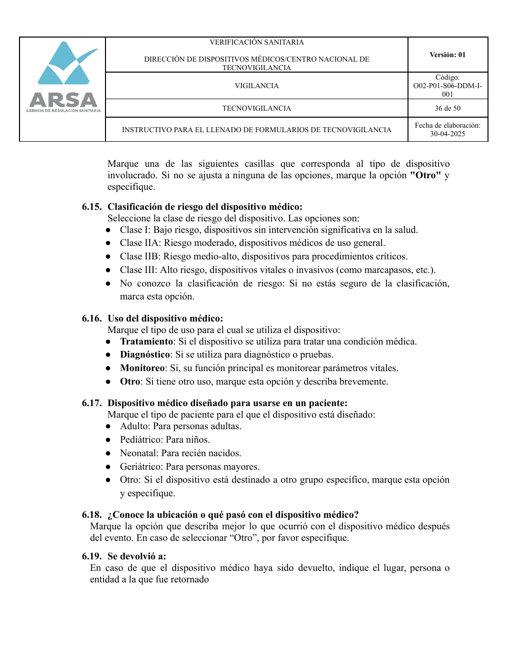 Original PDF page 36 — retained source fields, tables and layout.