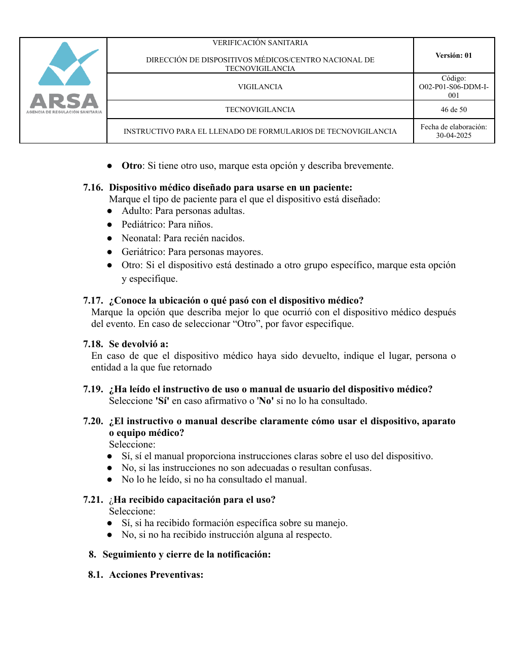 Original PDF page 46 — retained source fields, tables and layout.