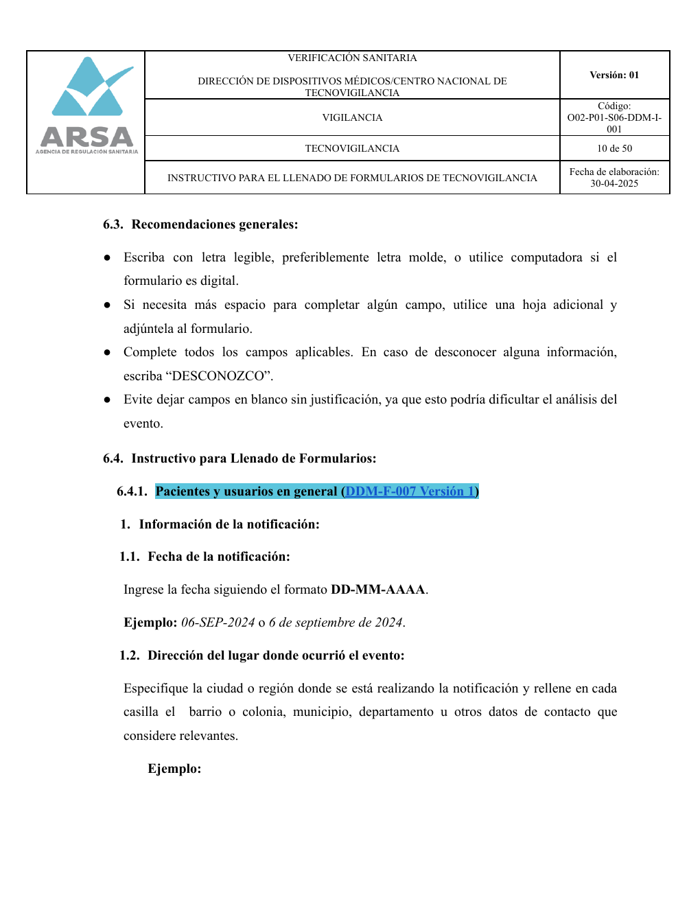 Original PDF page 10 — retained source fields, tables and layout.
