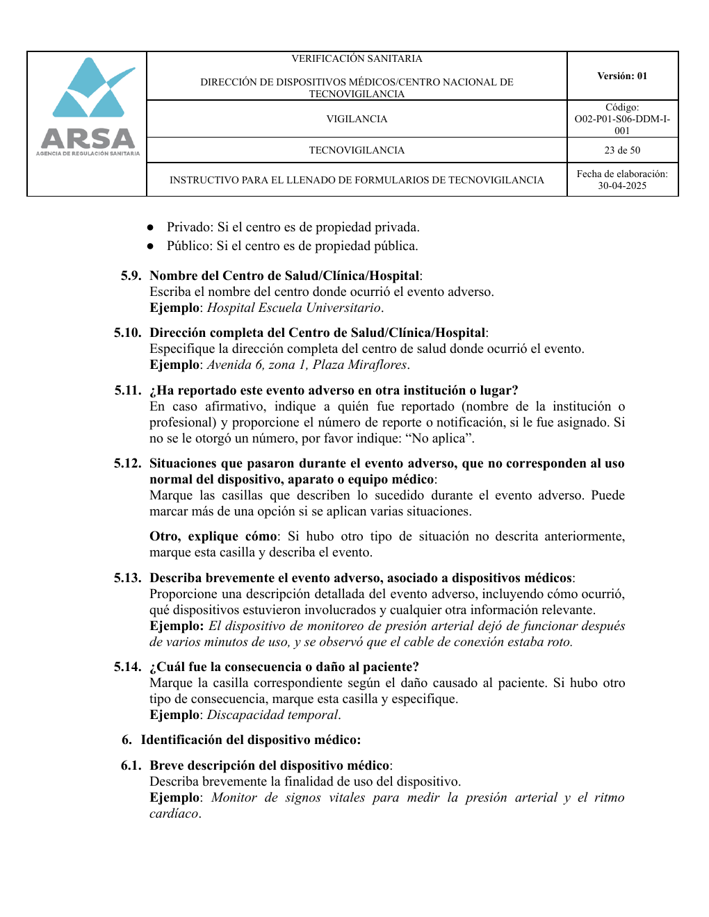 Original PDF page 23 — retained source fields, tables and layout.
