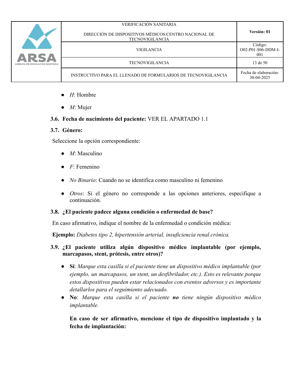 Original PDF page 13 — retained source fields, tables and layout.