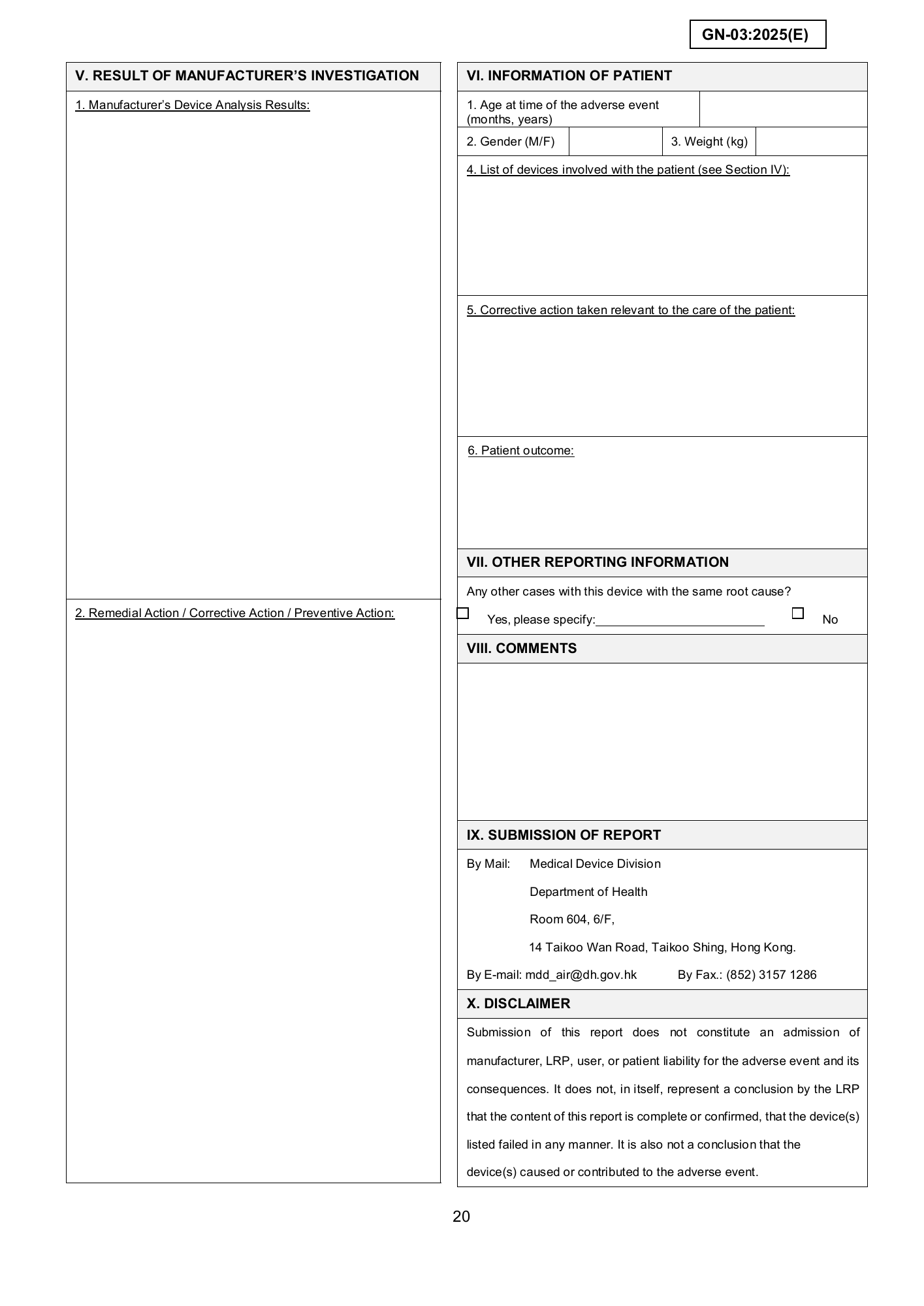 GN-03:2025(E) (Ed. 6.0) — official PDF page 23; original table columns, symbols and diagram connections