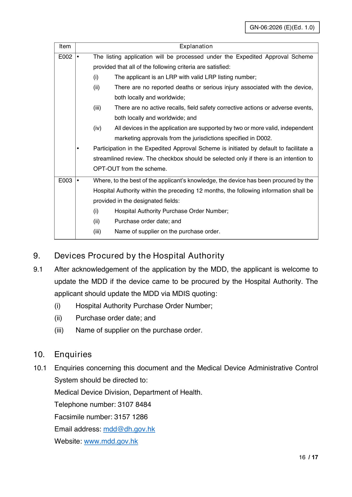 GN-06:2026(E) (Ed. 1.0) — official PDF page 21; original table columns, symbols and diagram connections