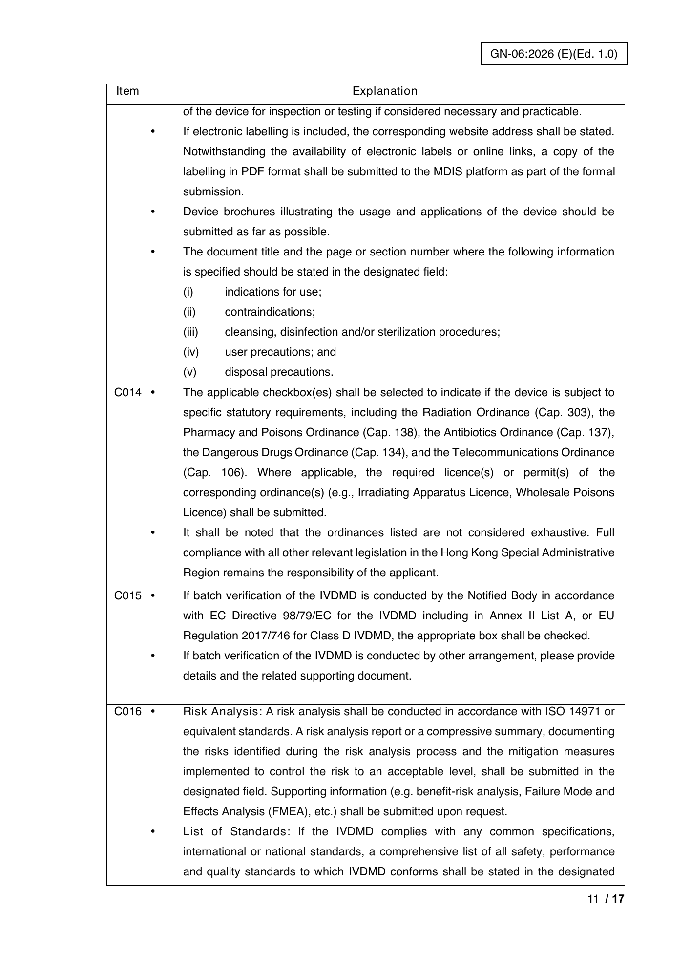 GN-06:2026(E) (Ed. 1.0) — official PDF page 16; original table columns, symbols and diagram connections