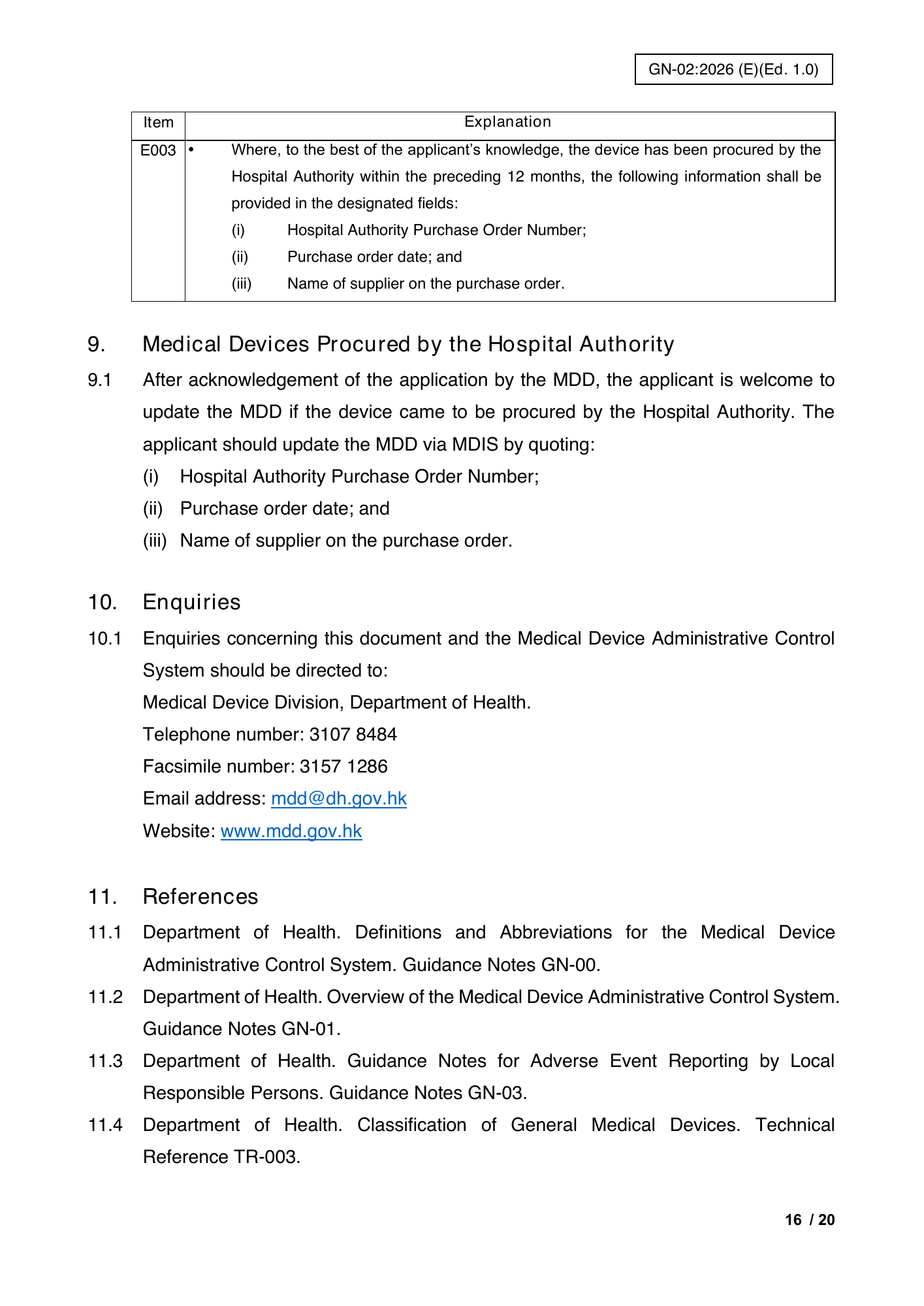 GN-02:2026(E) (Ed. 1.0) — official PDF page 20; original table columns, symbols and diagram connections