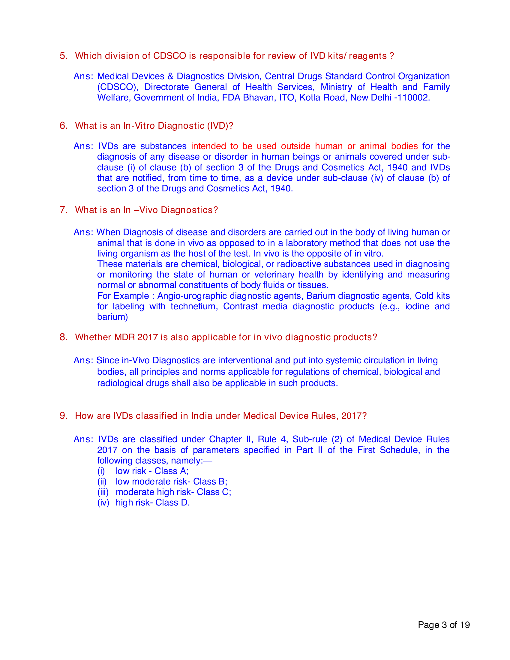 CDSCO/IVD/FAQ/03/2022 — complete original official PDF page 3; source page image governs.