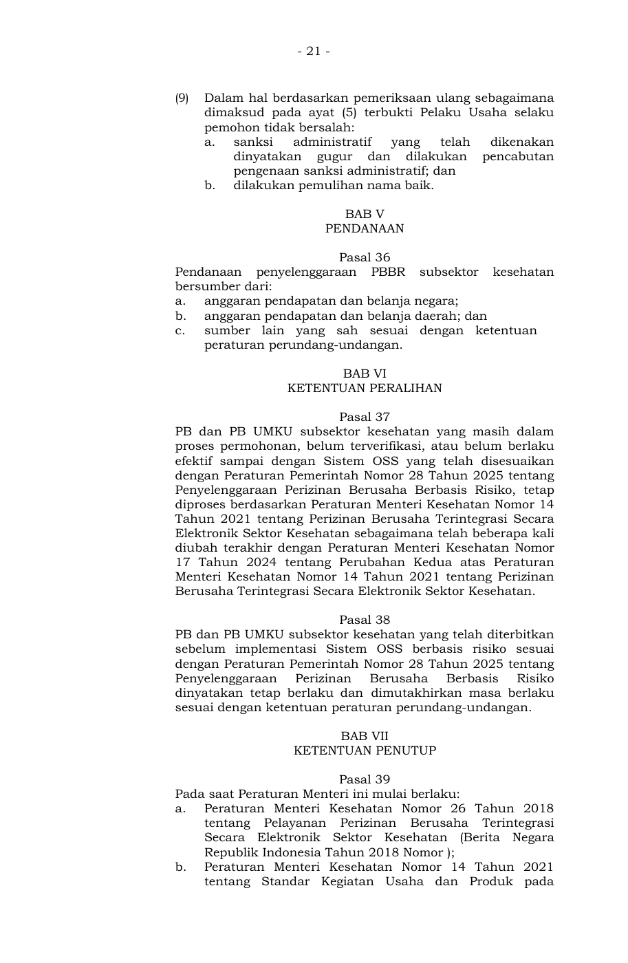 Permenkes No.11/2025 — original official PDF physical page21; source table/figure geometry retained