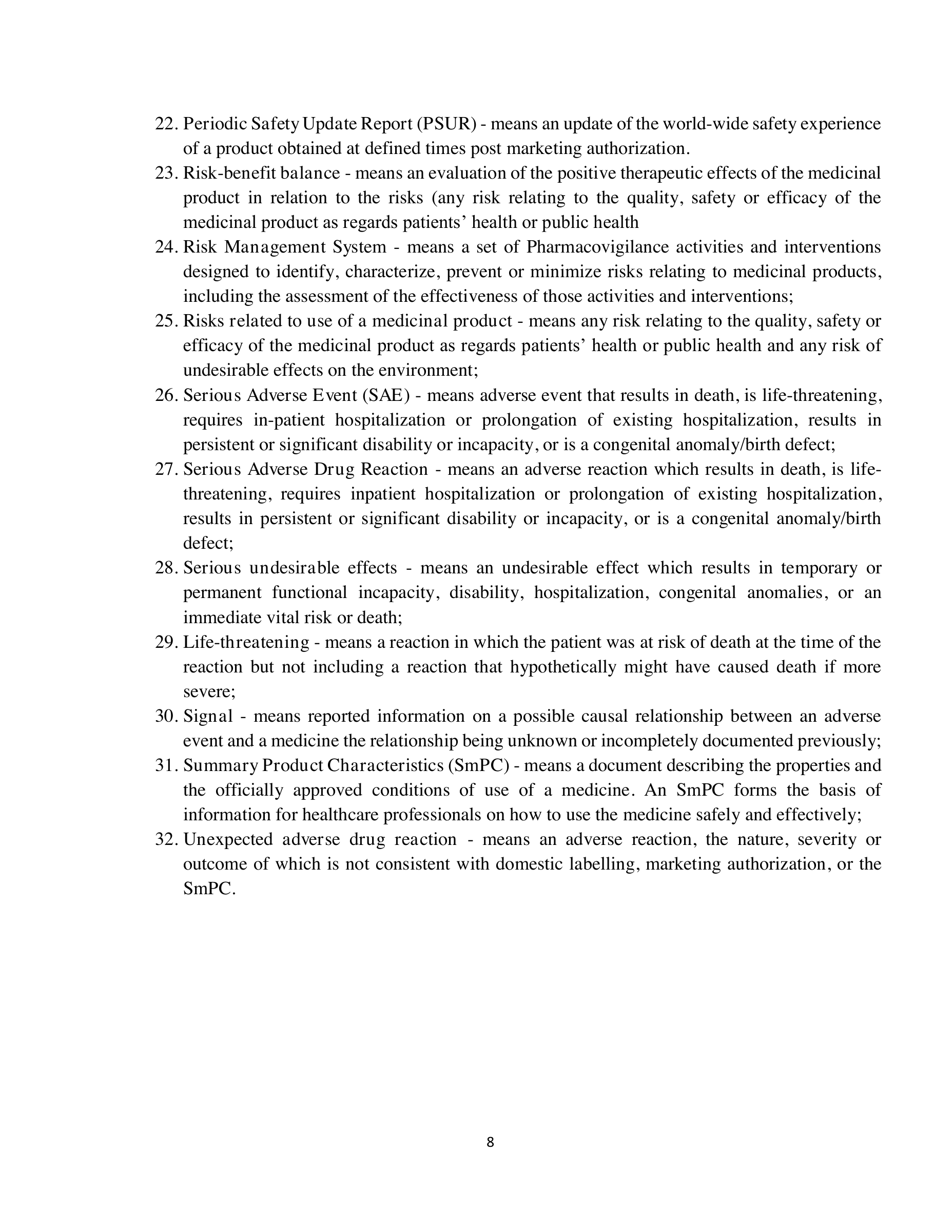 Original PDF page 8 — retained source fields, tables and layout.