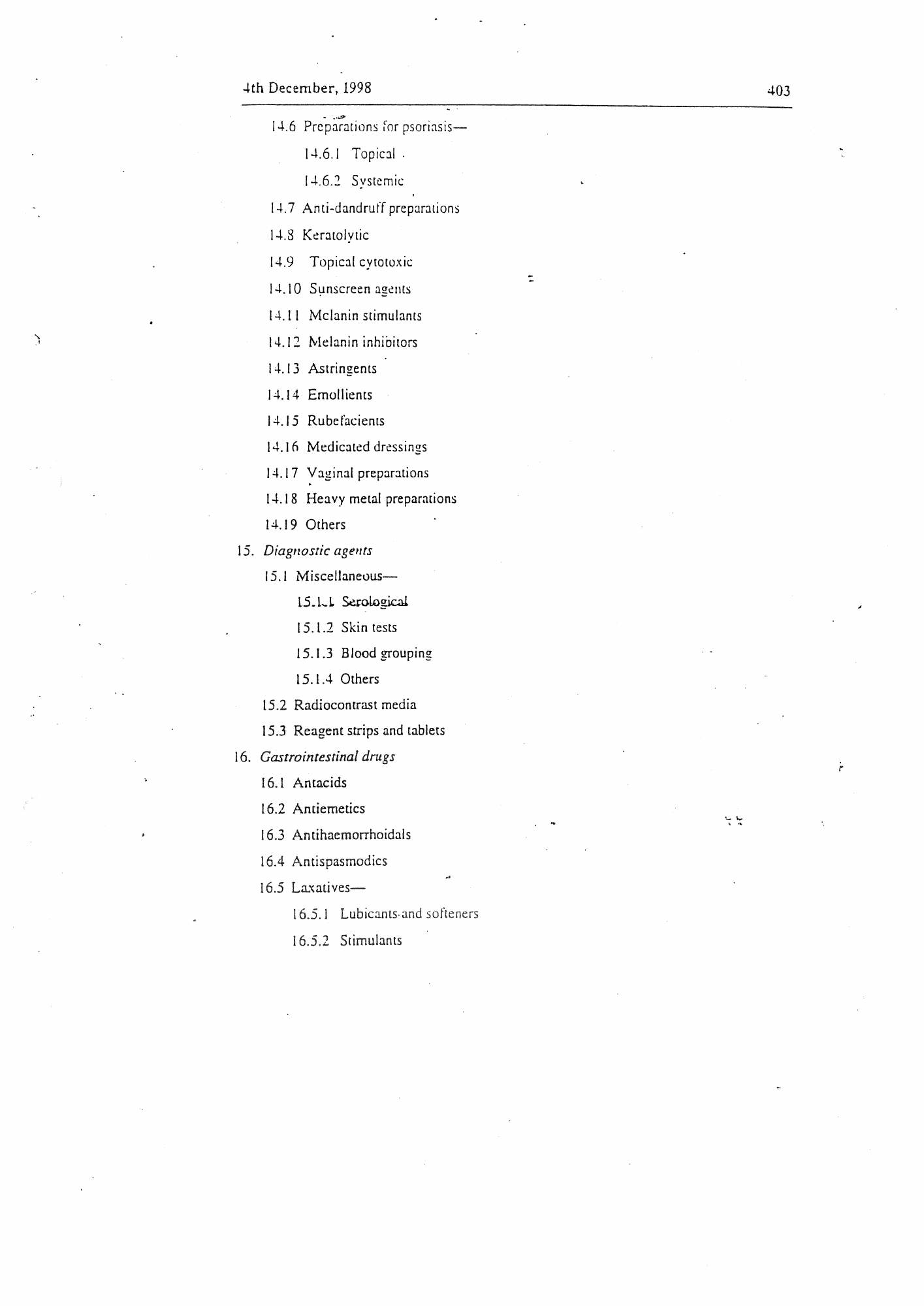 Government Notice 88 of 1998 — official PDF page 29; original table columns, symbols and diagram connections