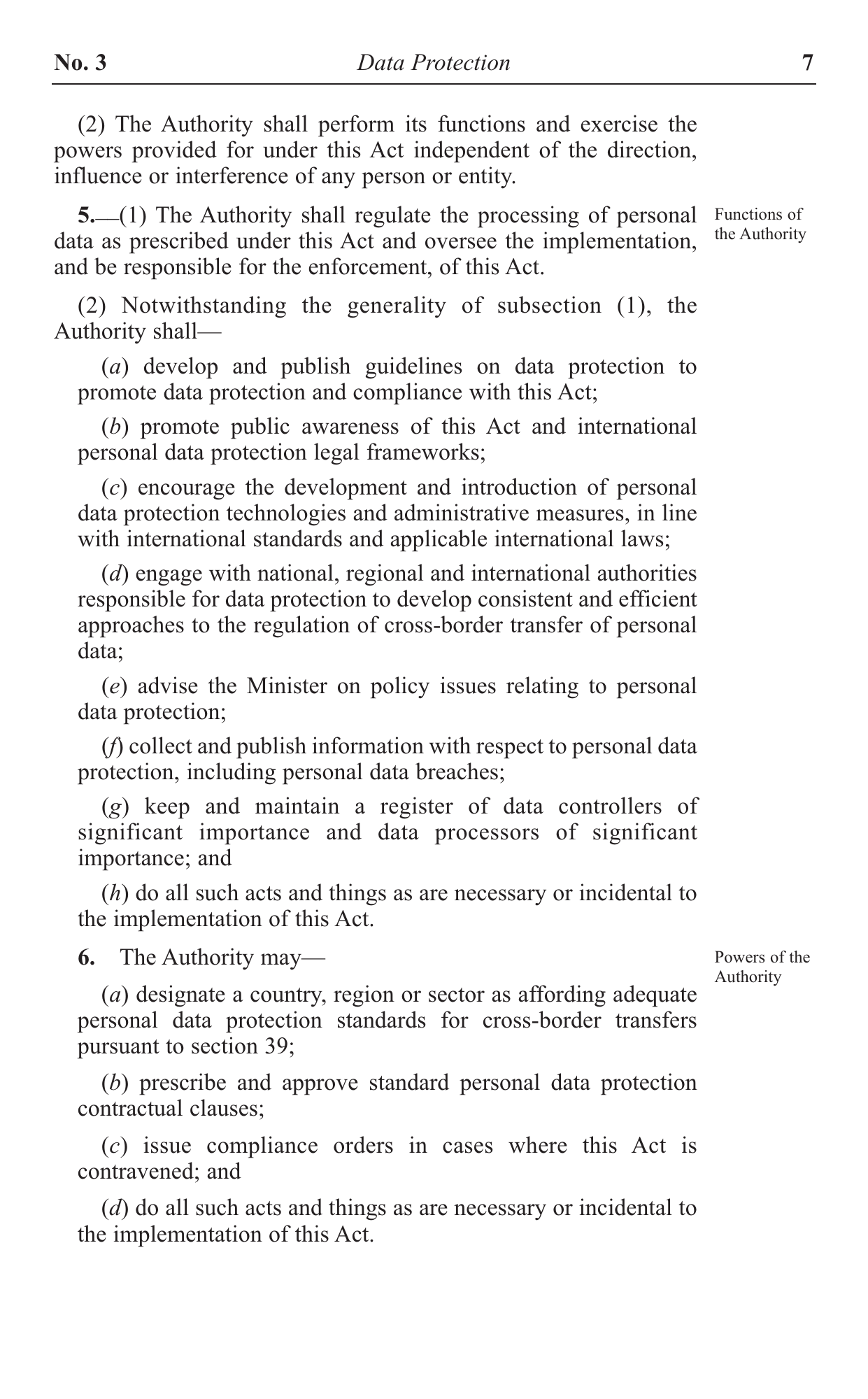 Act No. 3 of 2024 — official PDF page 7; original table columns, symbols and diagram connections