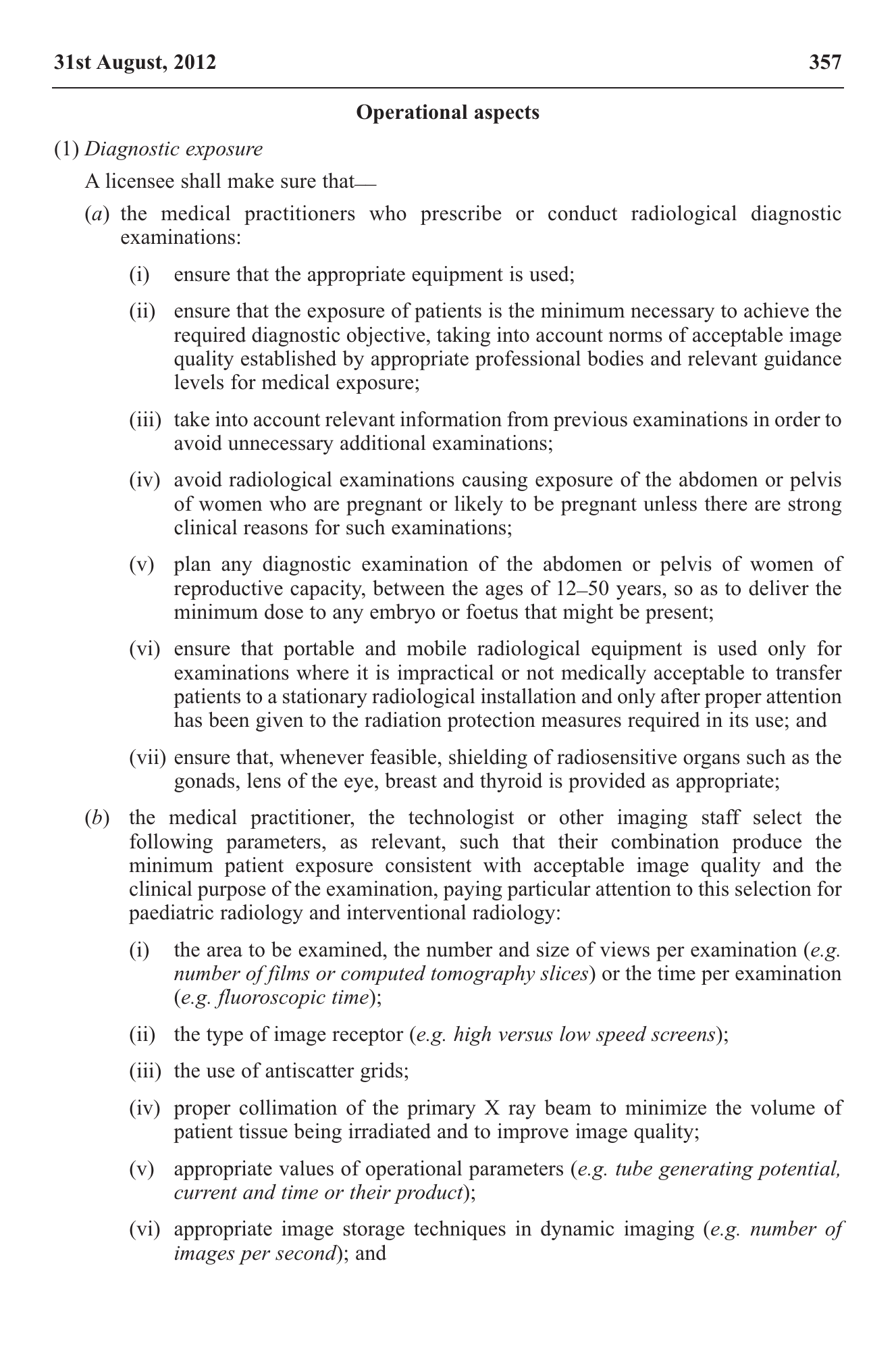 Government Notice 22 of 2012 — official PDF page 47; original table columns, symbols and diagram connections