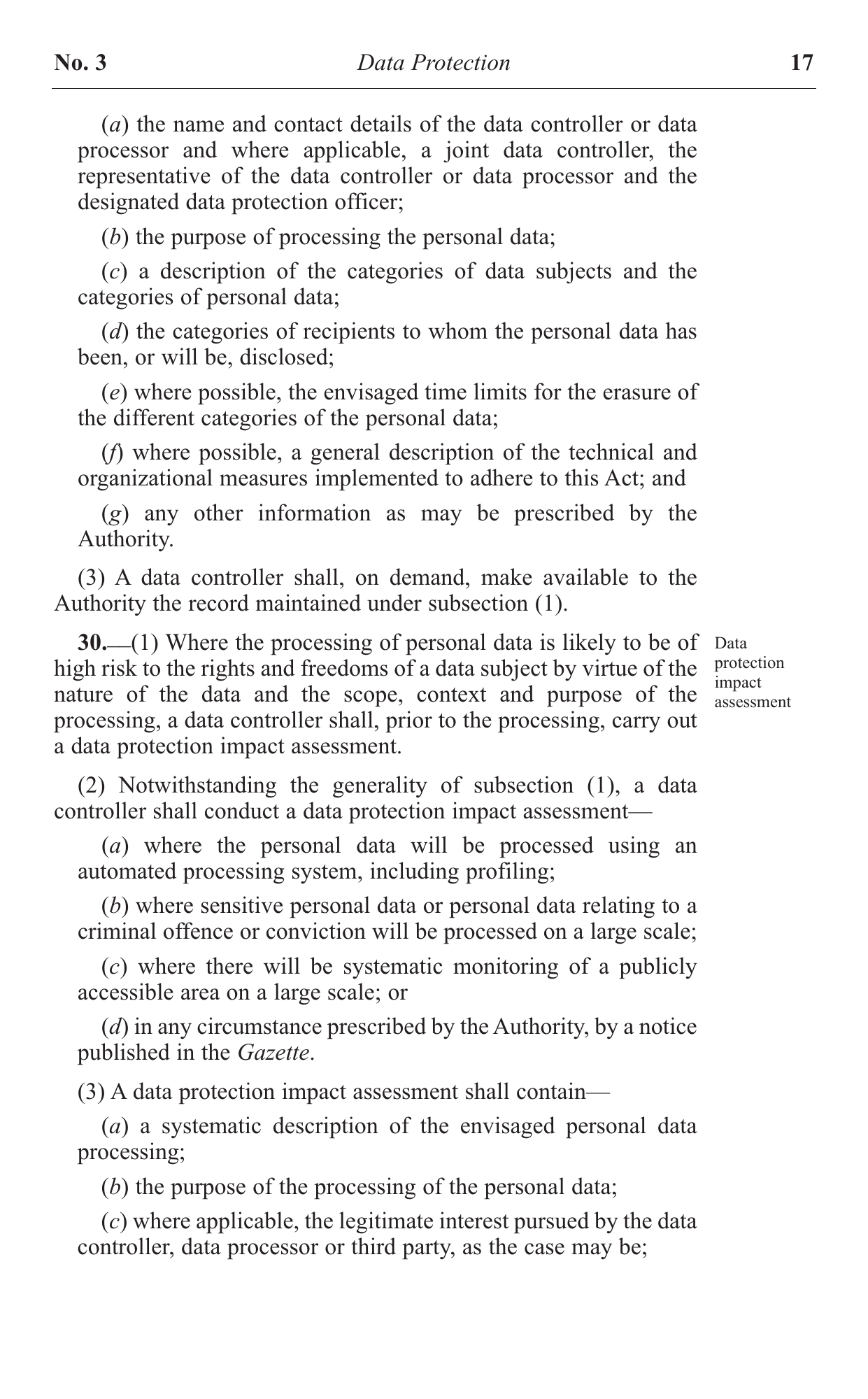 Act No. 3 of 2024 — official PDF page 17; original table columns, symbols and diagram connections