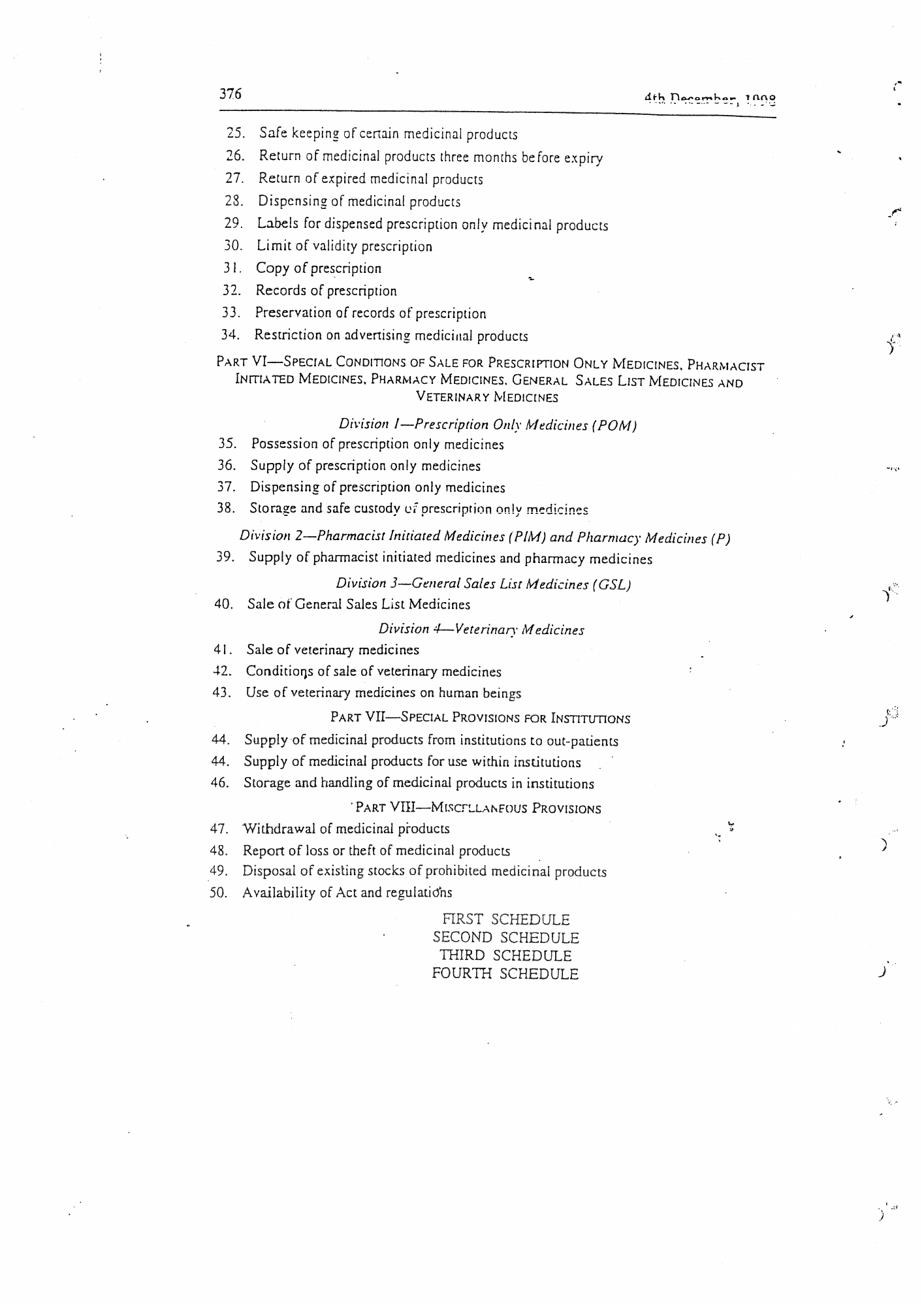 Government Notice 88 of 1998 — official PDF page 2; original table columns, symbols and diagram connections