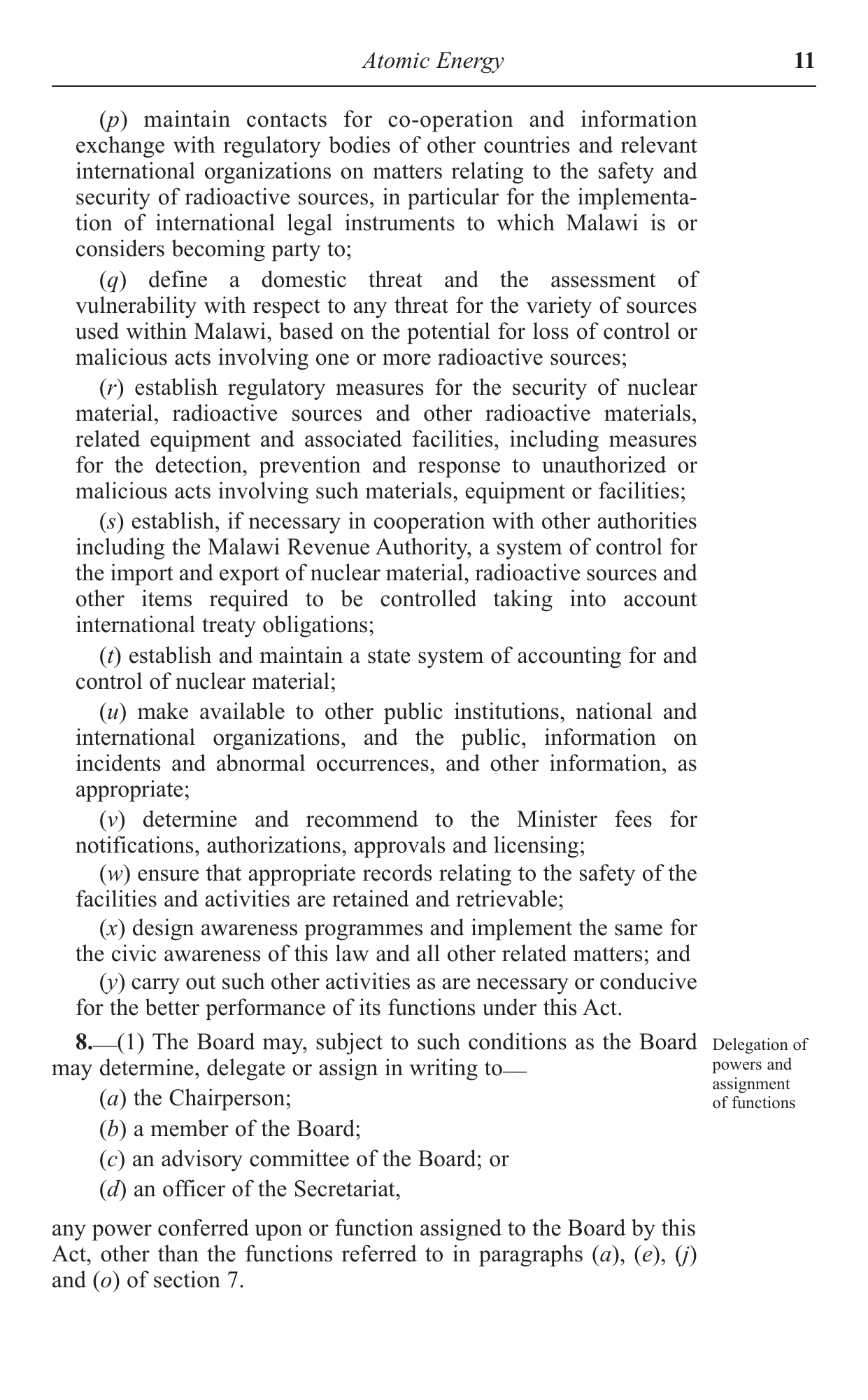 Act 16 of 2011 — official PDF page 13; original table columns, symbols and diagram connections