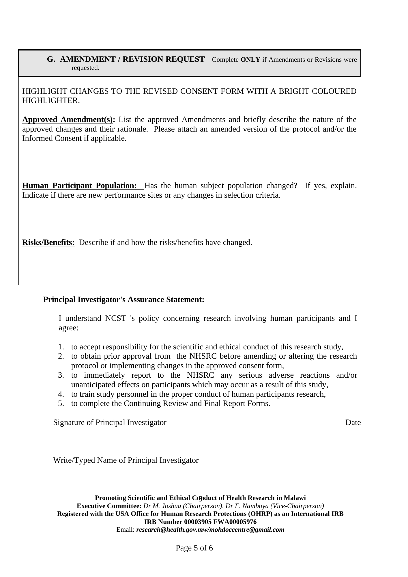 Rendered from the linked Office original — page 5; retained table layout and symbols. This is a render, not an official PDF page.
