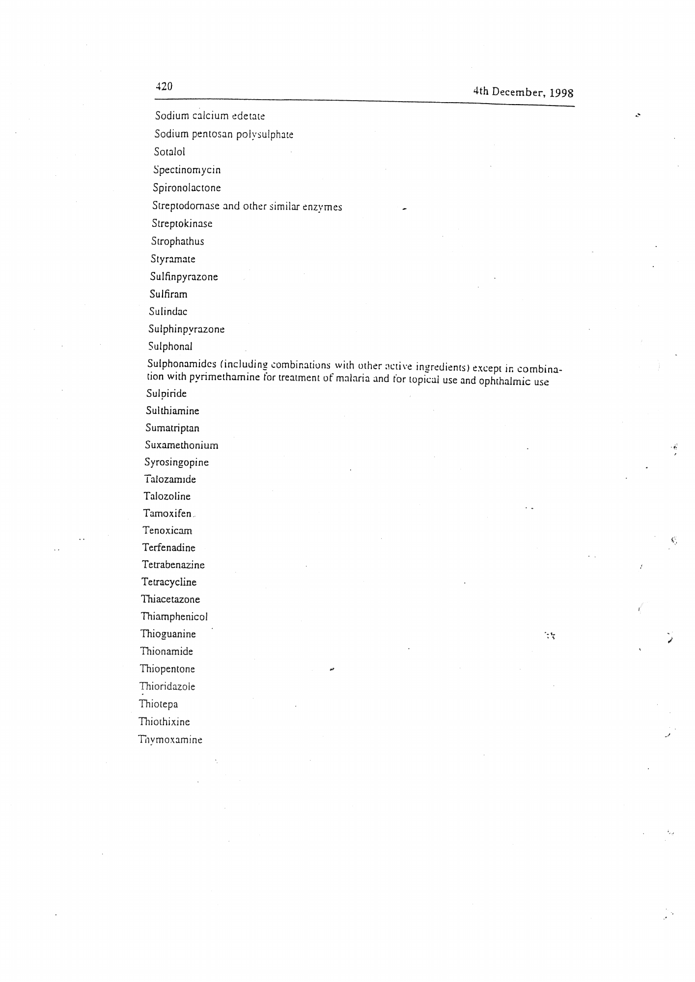 Government Notice 88 of 1998 — official PDF page 46; original table columns, symbols and diagram connections