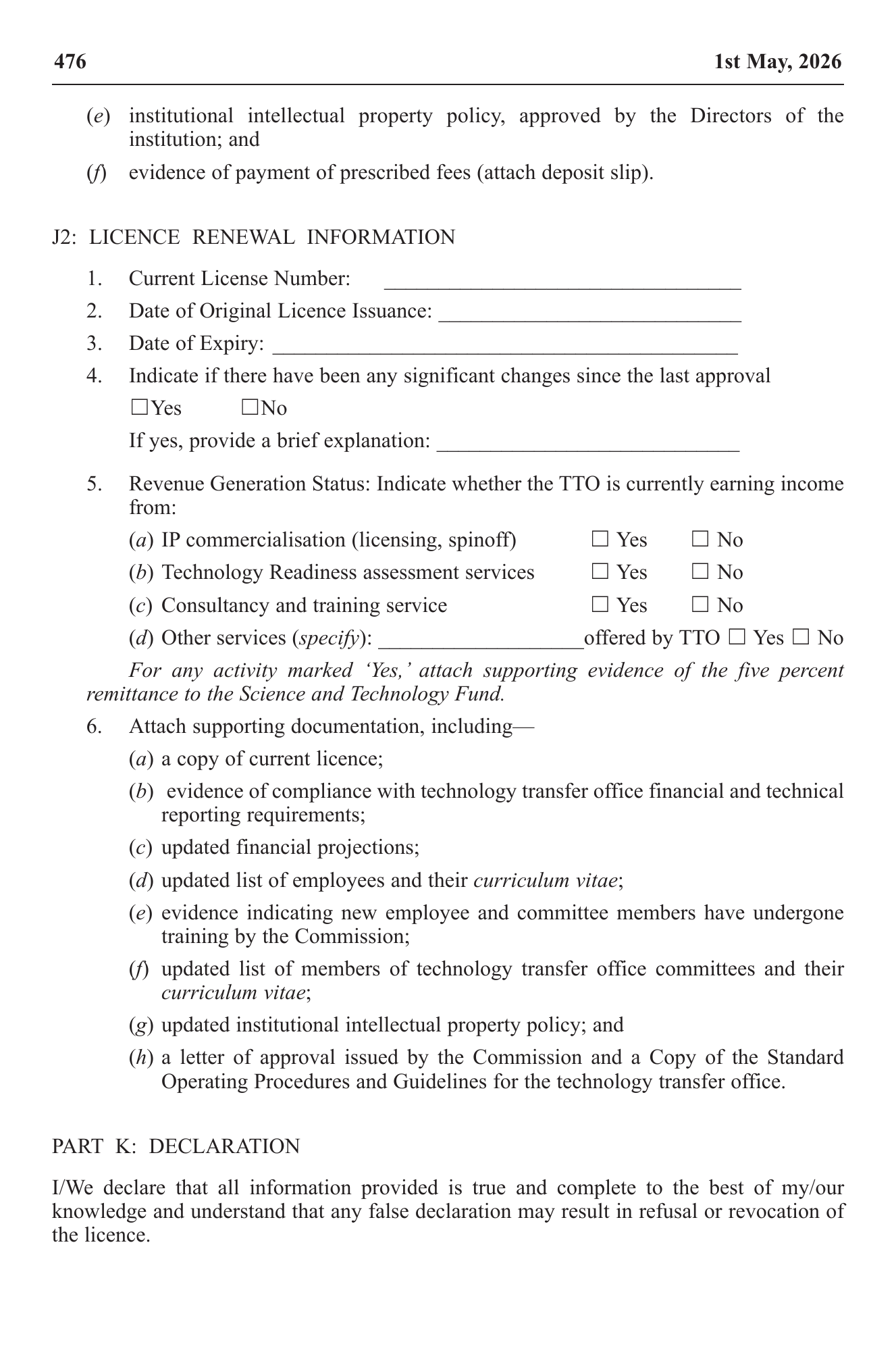Government Notice 37 of 2026 — official PDF page 56; original table columns, symbols and diagram connections