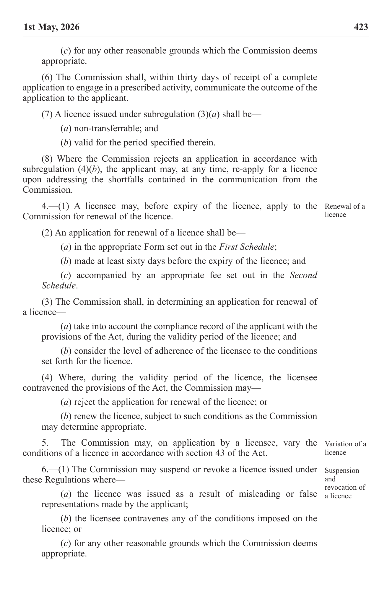 Government Notice 37 of 2026 — official PDF page 3; original table columns, symbols and diagram connections