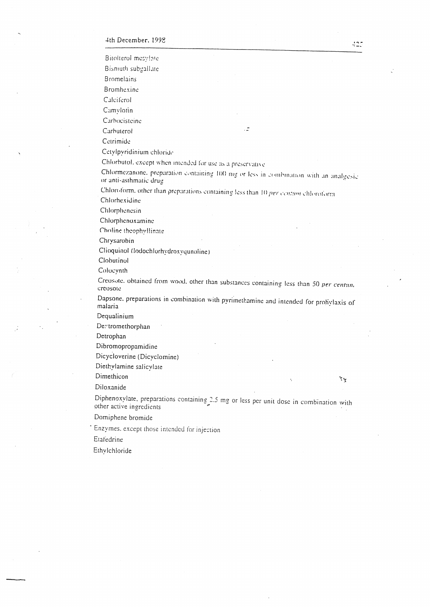 Government Notice 88 of 1998 — official PDF page 51; original table columns, symbols and diagram connections