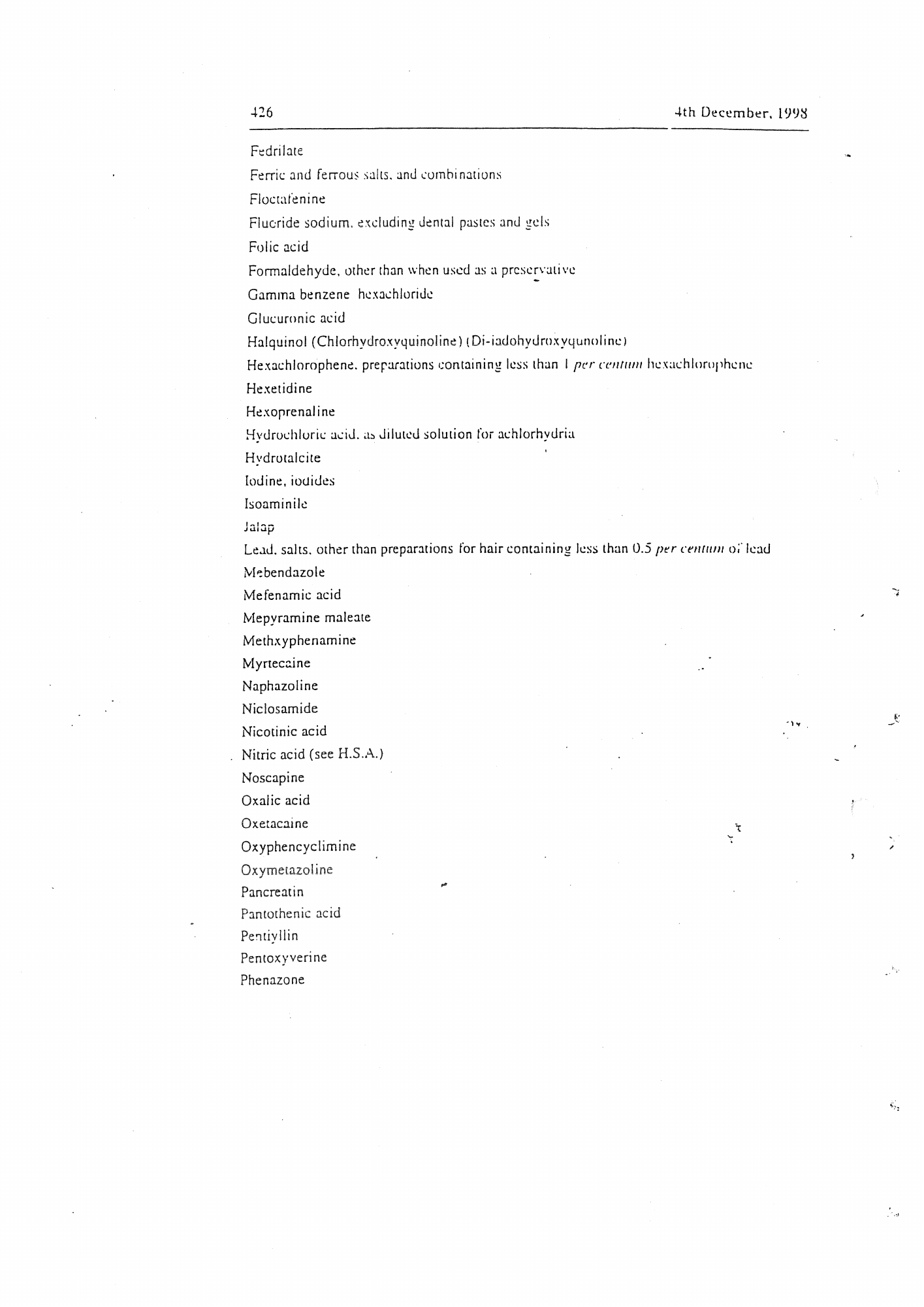 Government Notice 88 of 1998 — official PDF page 52; original table columns, symbols and diagram connections