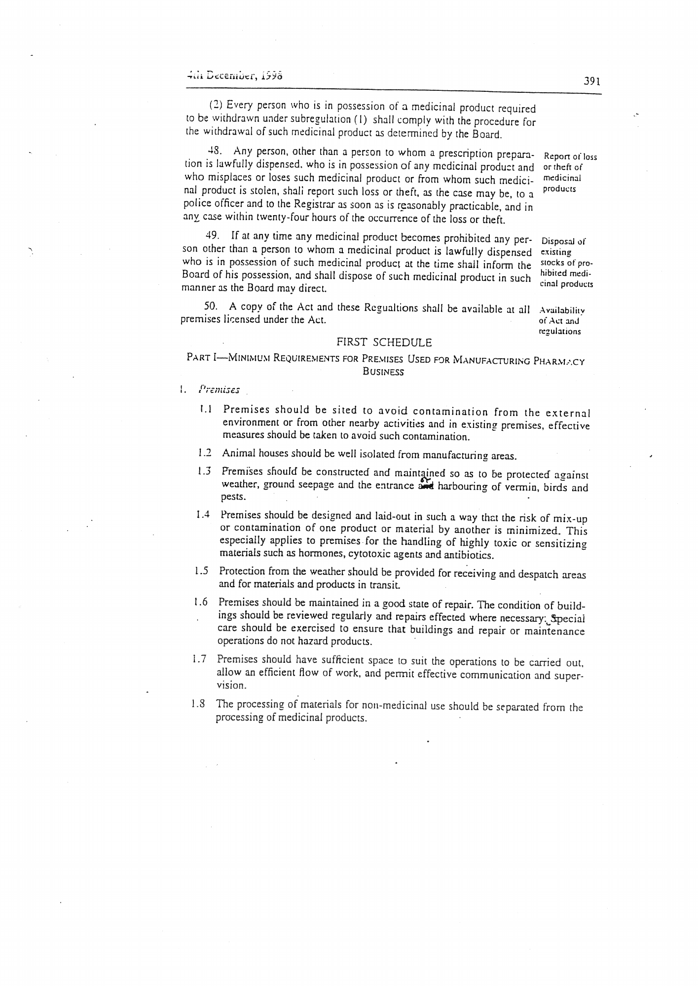 Government Notice 88 of 1998 — official PDF page 17; original table columns, symbols and diagram connections