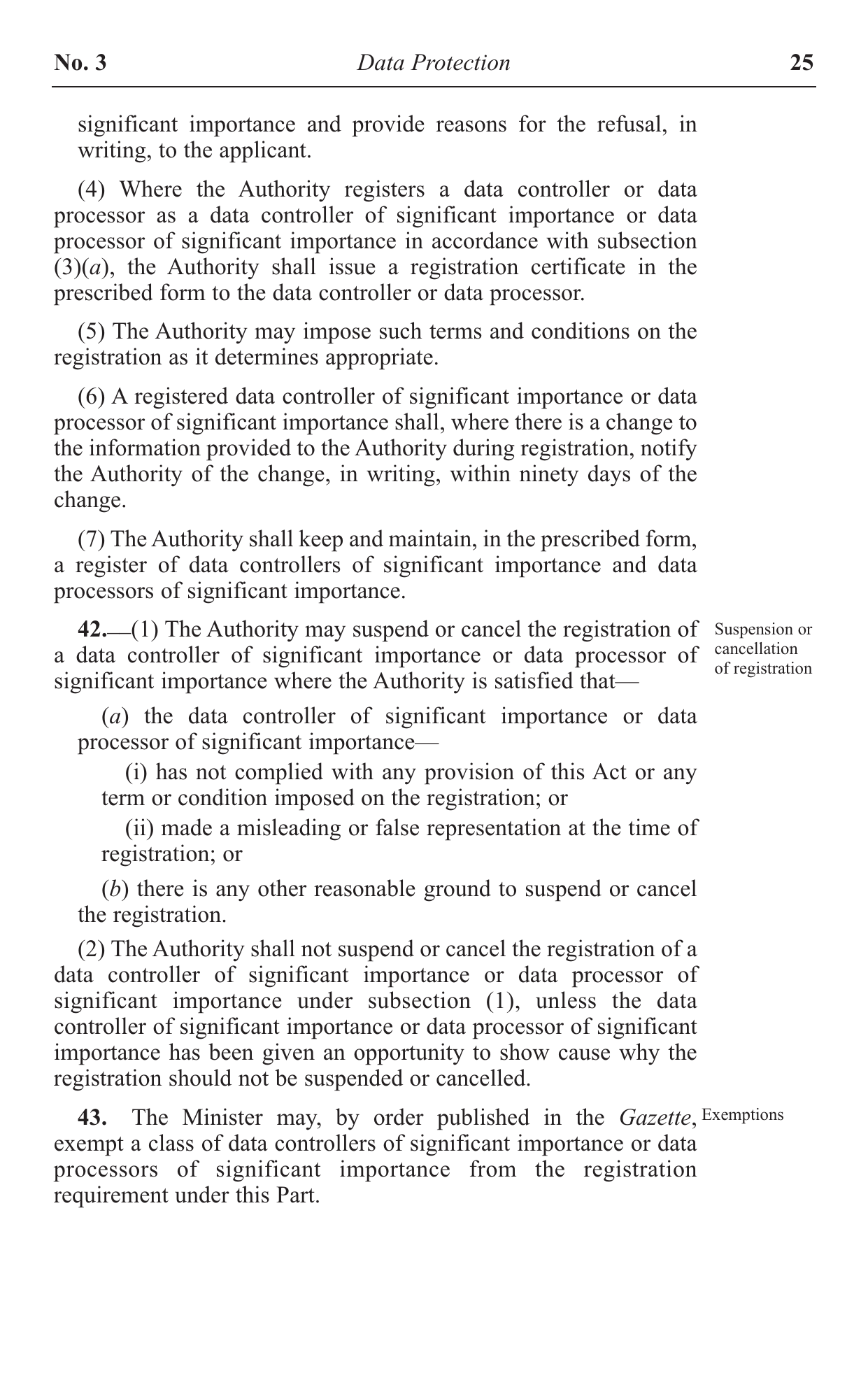 Act No. 3 of 2024 — official PDF page 25; original table columns, symbols and diagram connections