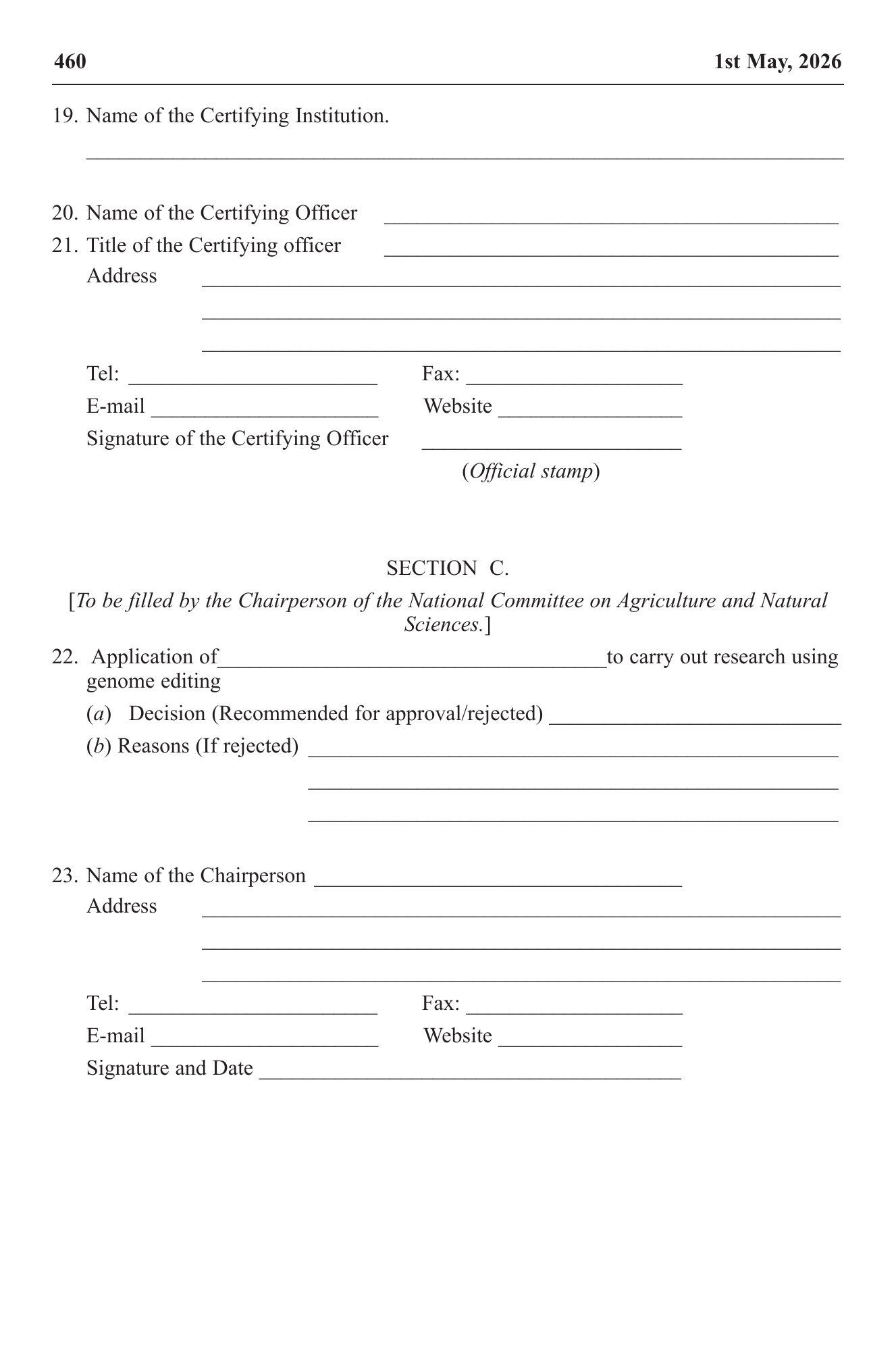 Government Notice 37 of 2026 — official PDF page 40; original table columns, symbols and diagram connections