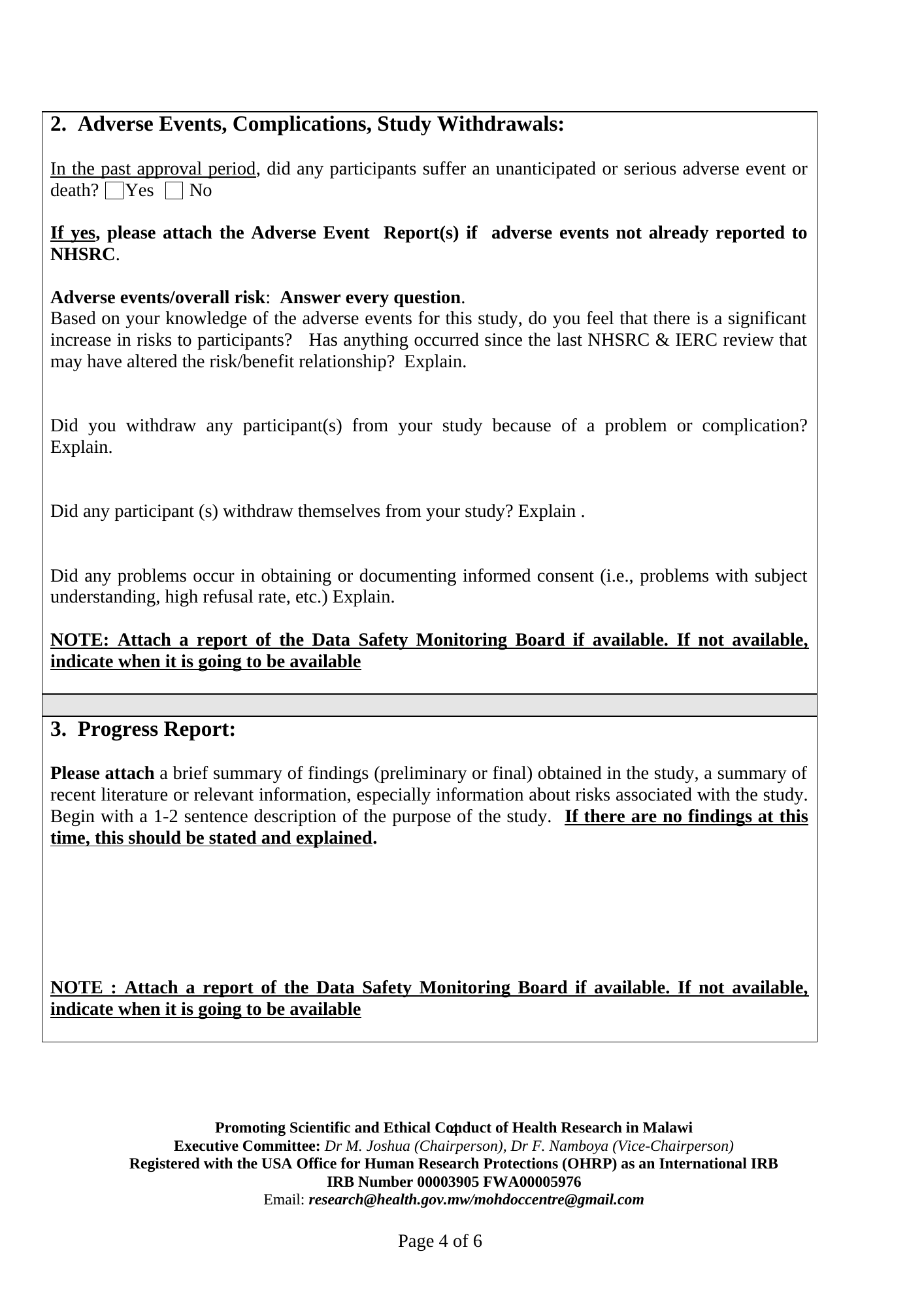Rendered from the linked Office original — page 4; retained table layout and symbols. This is a render, not an official PDF page.