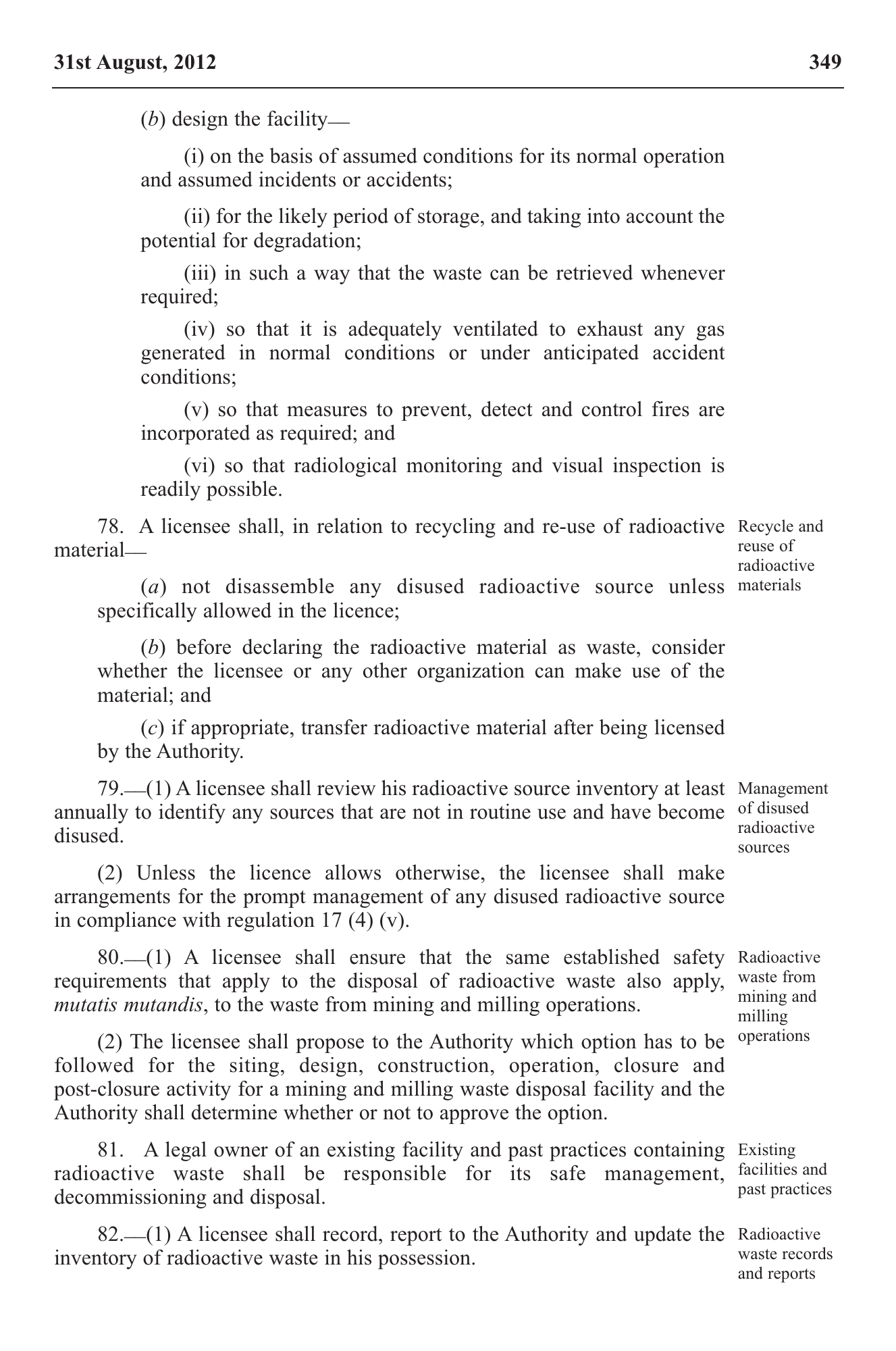 Government Notice 22 of 2012 — official PDF page 39; original table columns, symbols and diagram connections