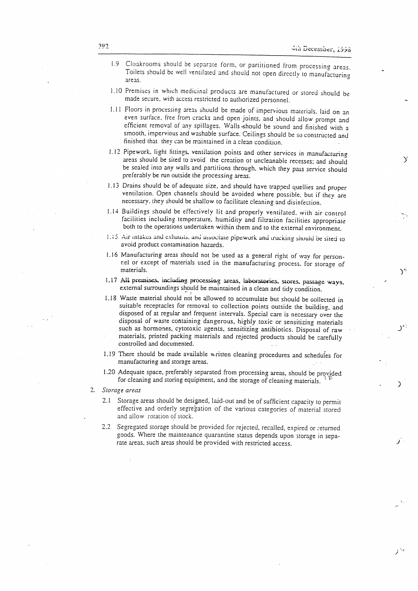 Government Notice 88 of 1998 — official PDF page 18; original table columns, symbols and diagram connections