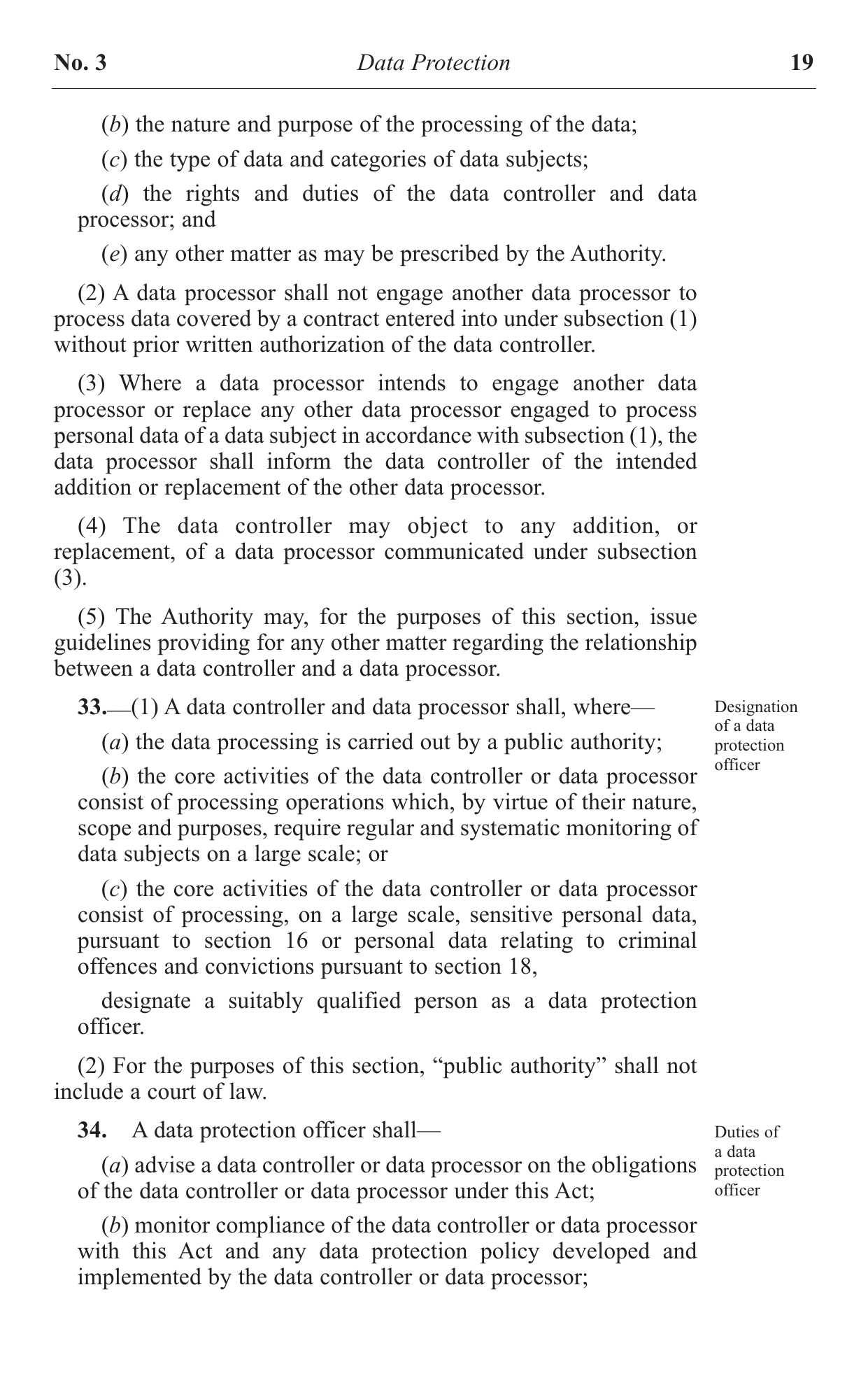 Act No. 3 of 2024 — official PDF page 19; original table columns, symbols and diagram connections