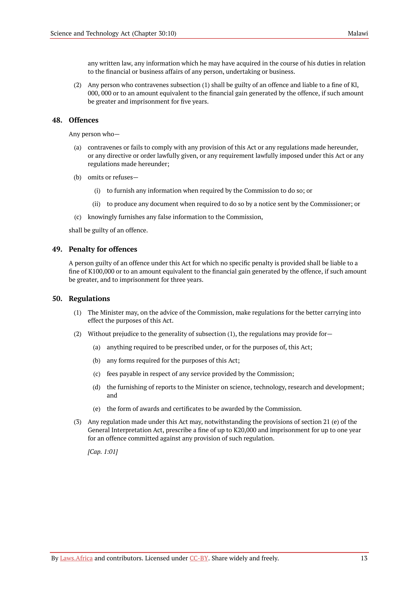 Chapter 30:10 — official PDF page 16; original table columns, symbols and diagram connections