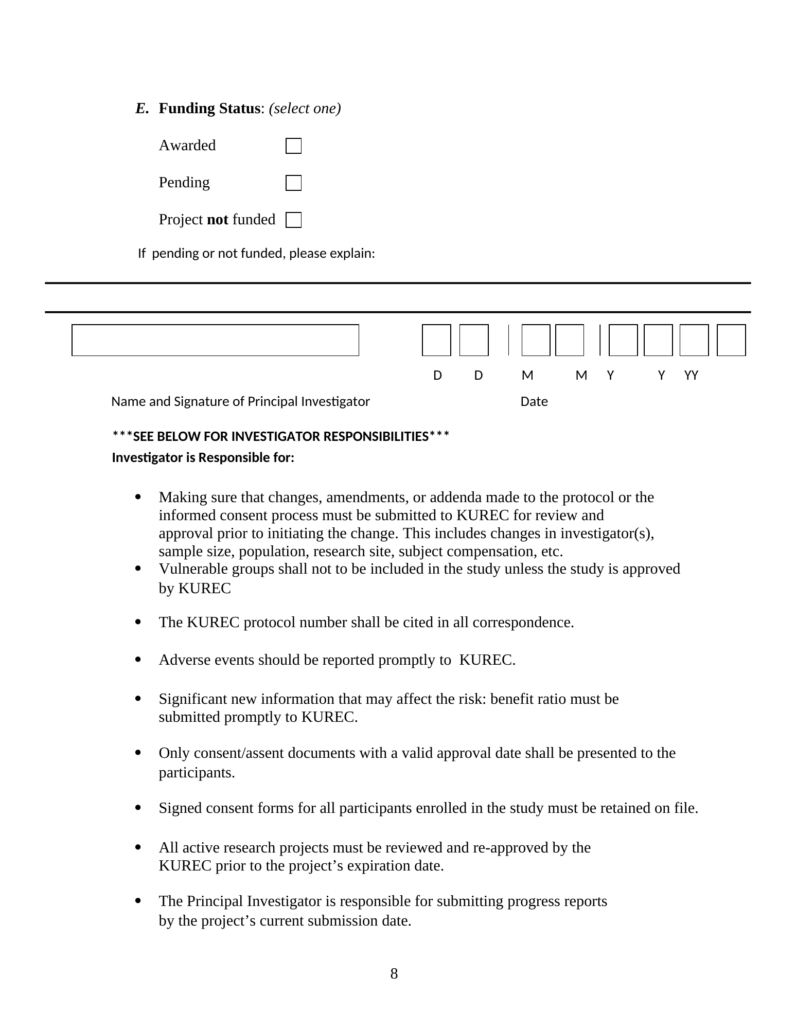 Rendered from the linked Office original — page 6; retained table layout and symbols. This is a render, not an official PDF page.