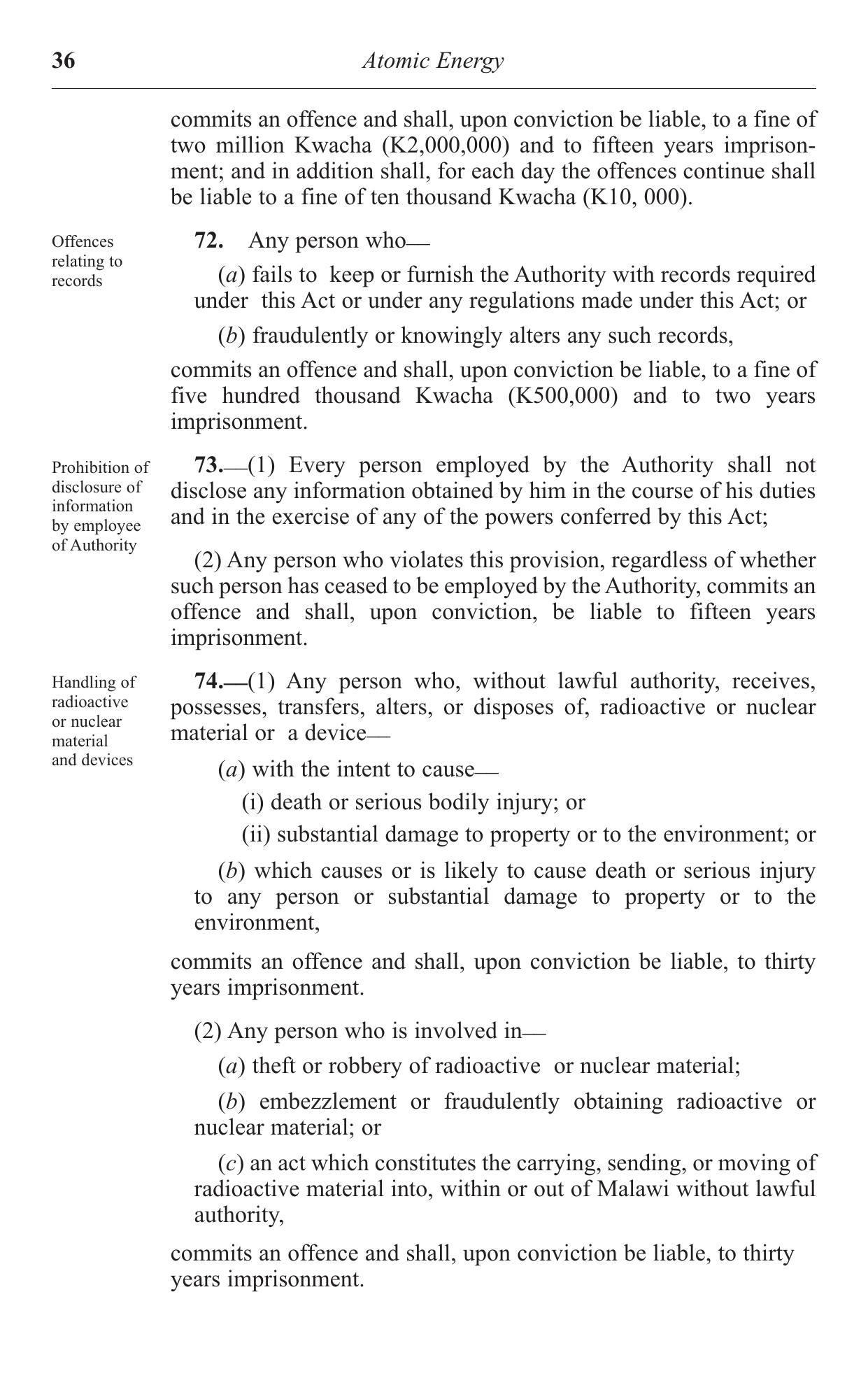 Act 16 of 2011 — official PDF page 38; original table columns, symbols and diagram connections