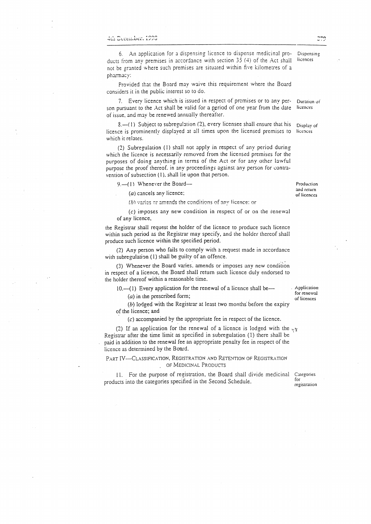 Government Notice 88 of 1998 — official PDF page 5; original table columns, symbols and diagram connections
