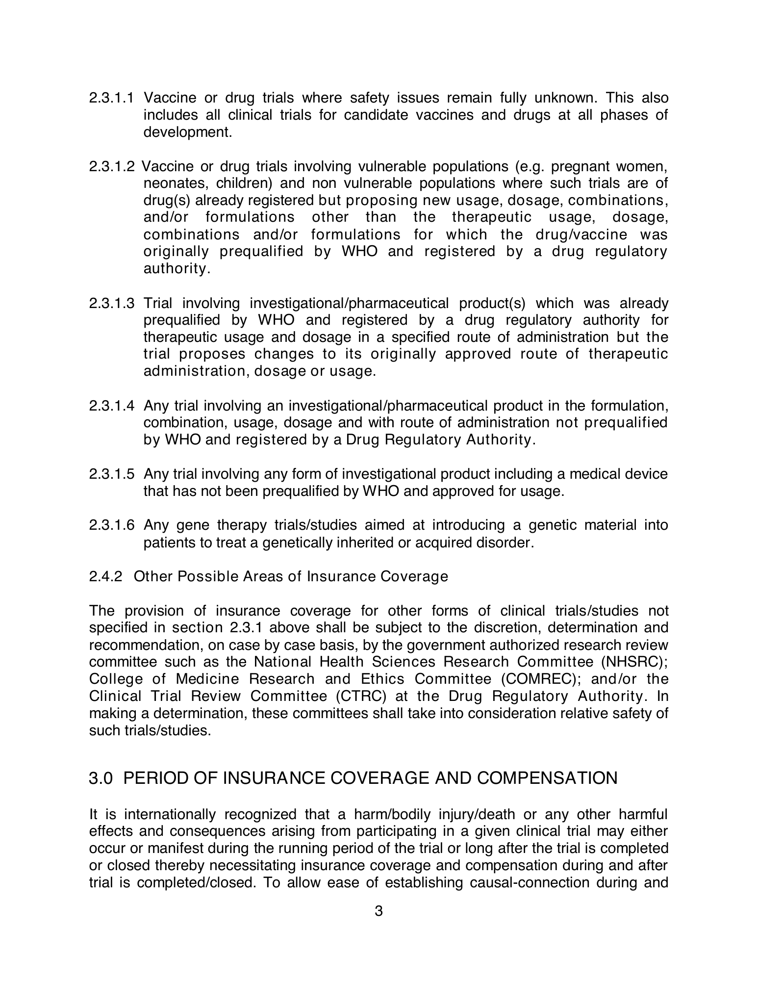 malawi-clinical-trial-insurance-policy-2012 — official PDF page 7; original table columns, symbols and diagram connections