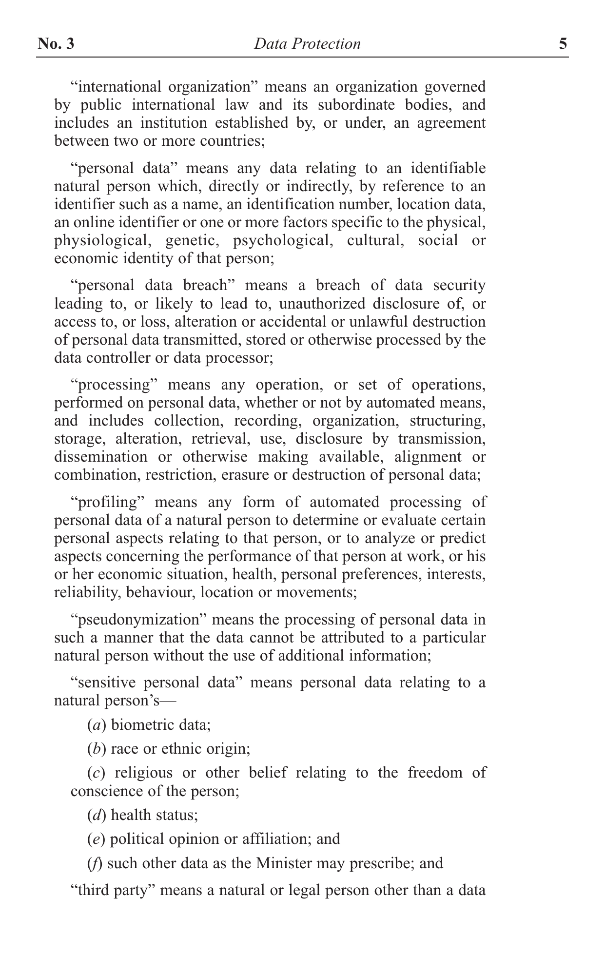 Act No. 3 of 2024 — official PDF page 5; original table columns, symbols and diagram connections