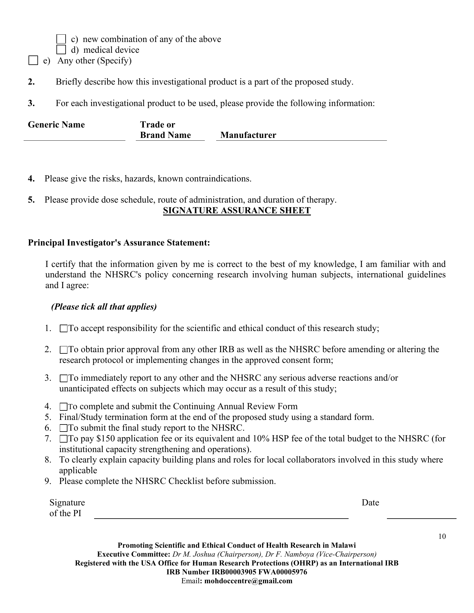 Form 101 — official PDF page 10; original table columns, symbols and diagram connections
