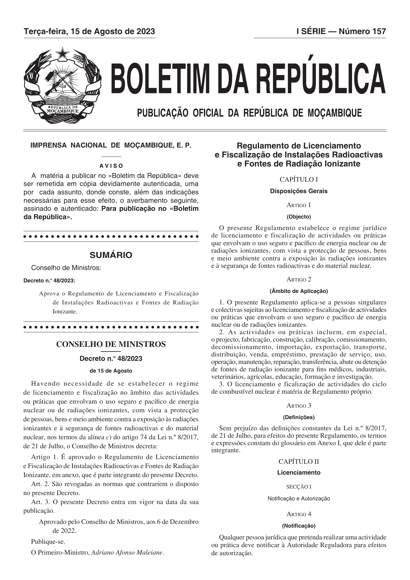 Original PDF page 1 — retained source fields, tables and layout.